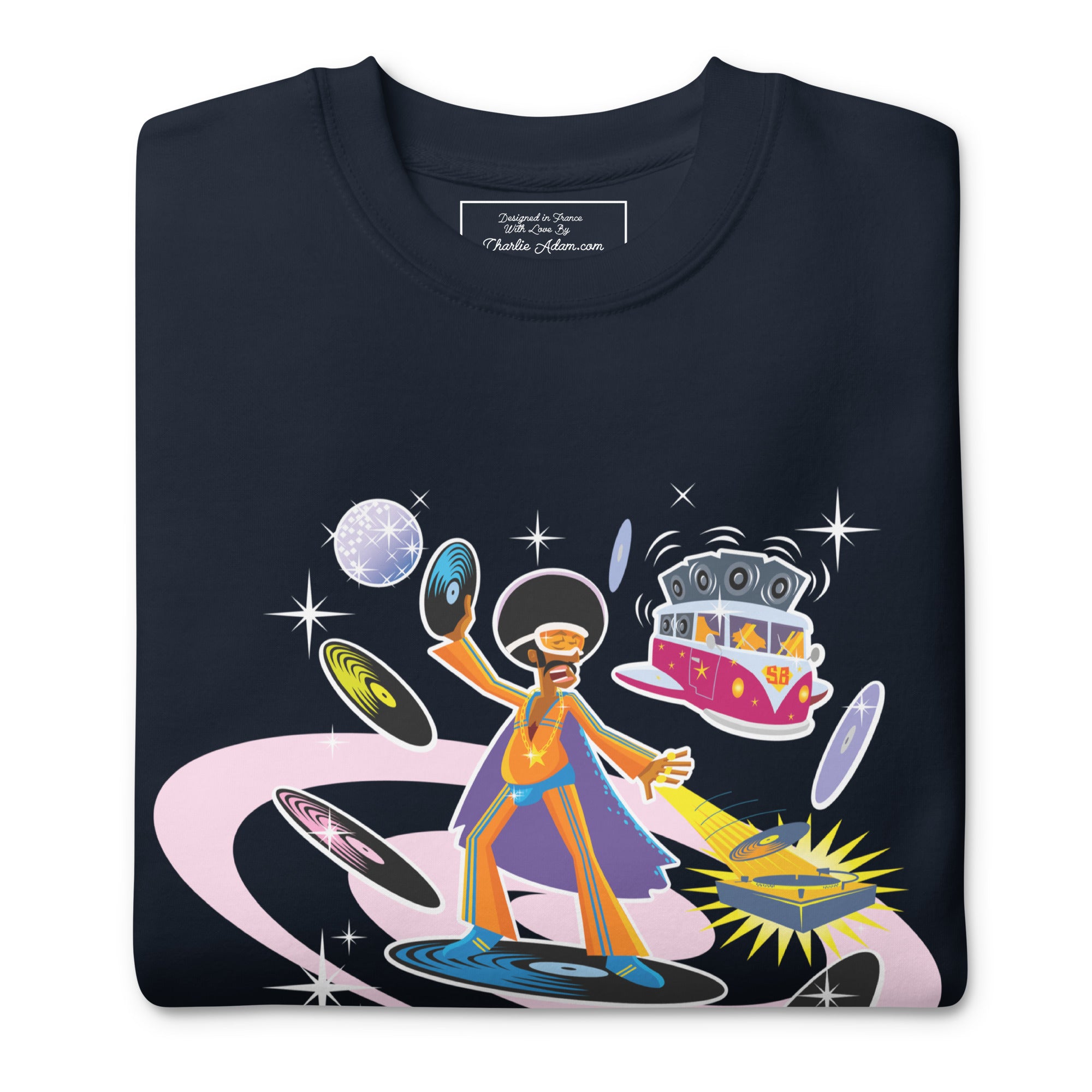 Unisex Premium Sweatshirt Superboogieman Saves the Party