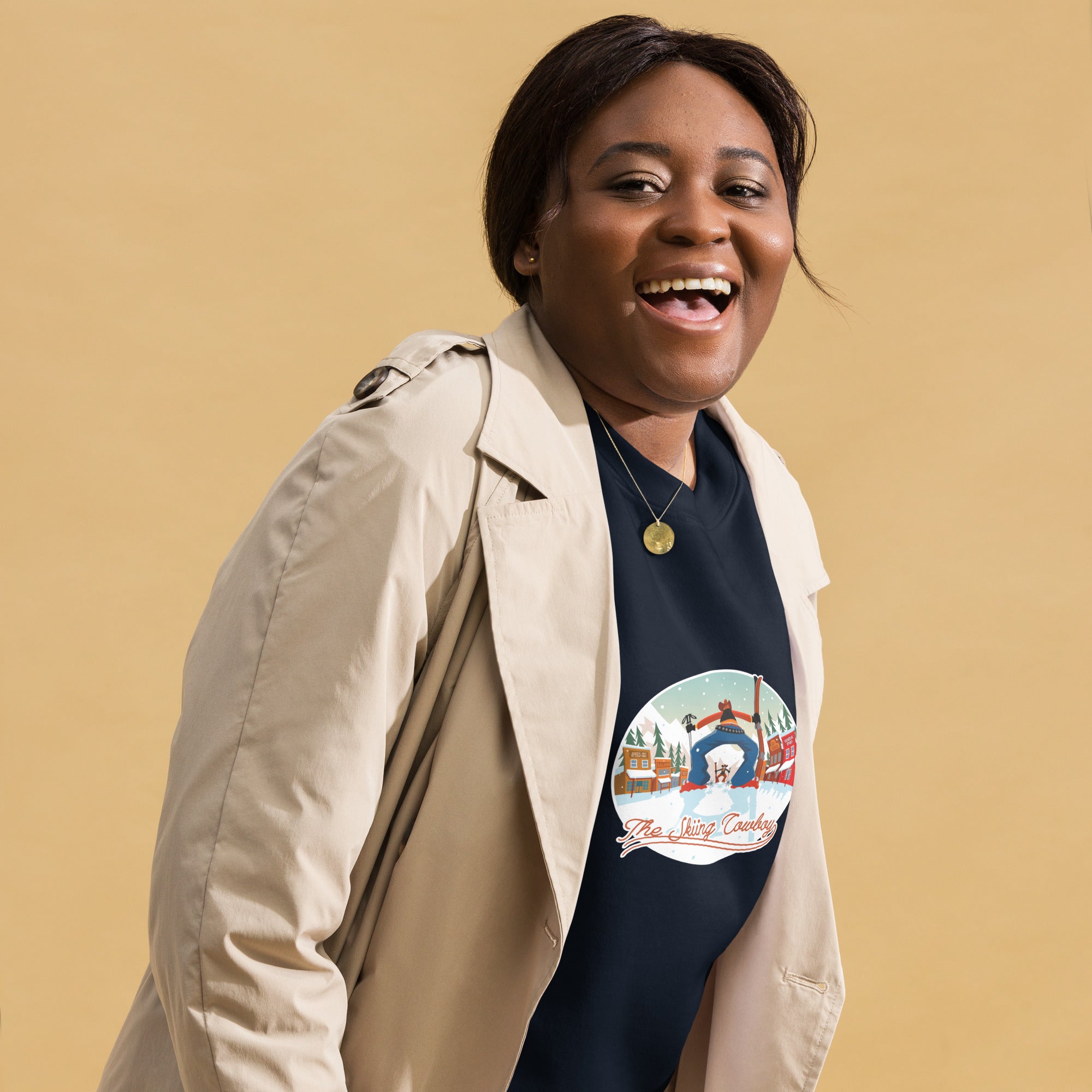 Sweatshirt premium unisexe Ski Fight at OK Corral