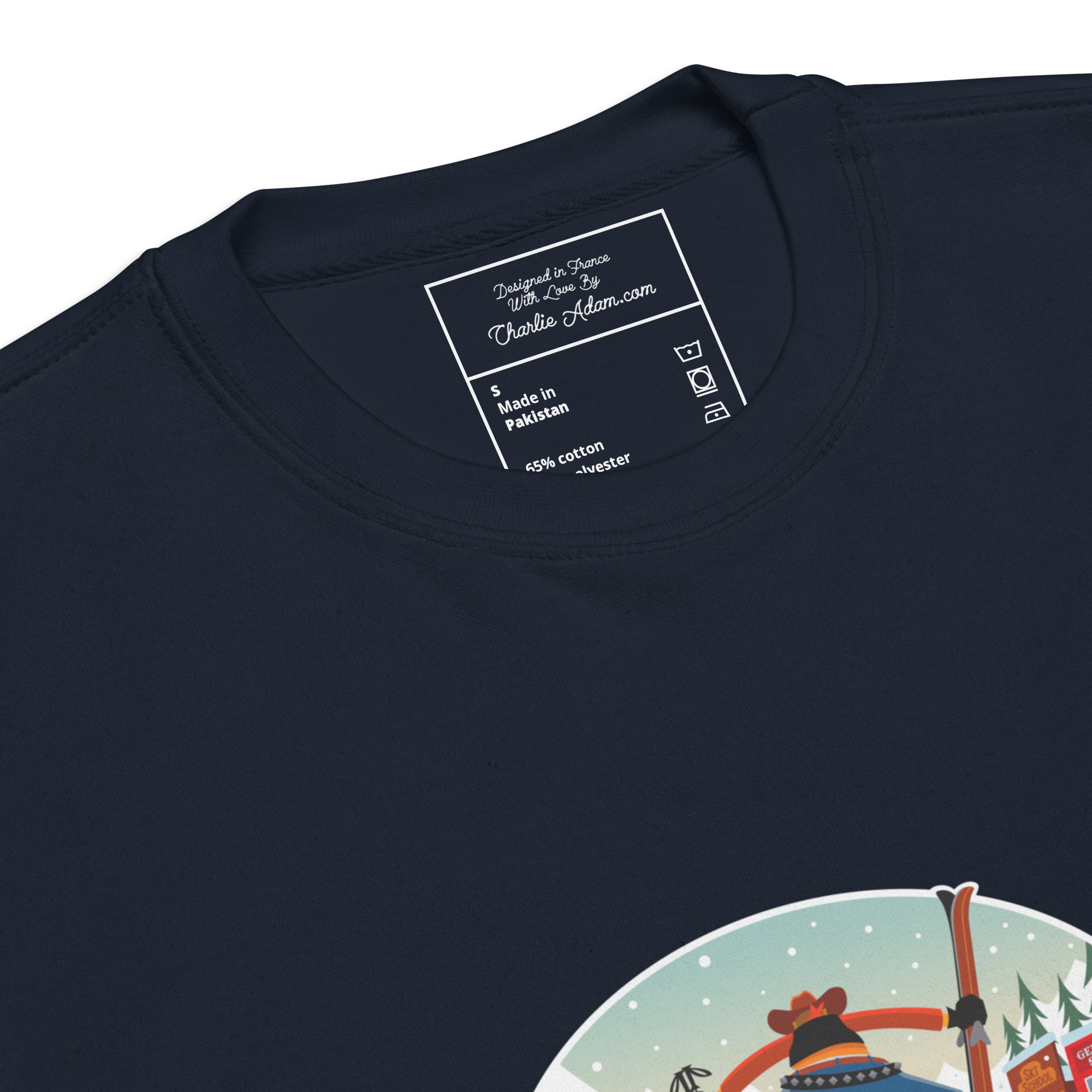 Sweatshirt premium unisexe Ski Fight at OK Corral