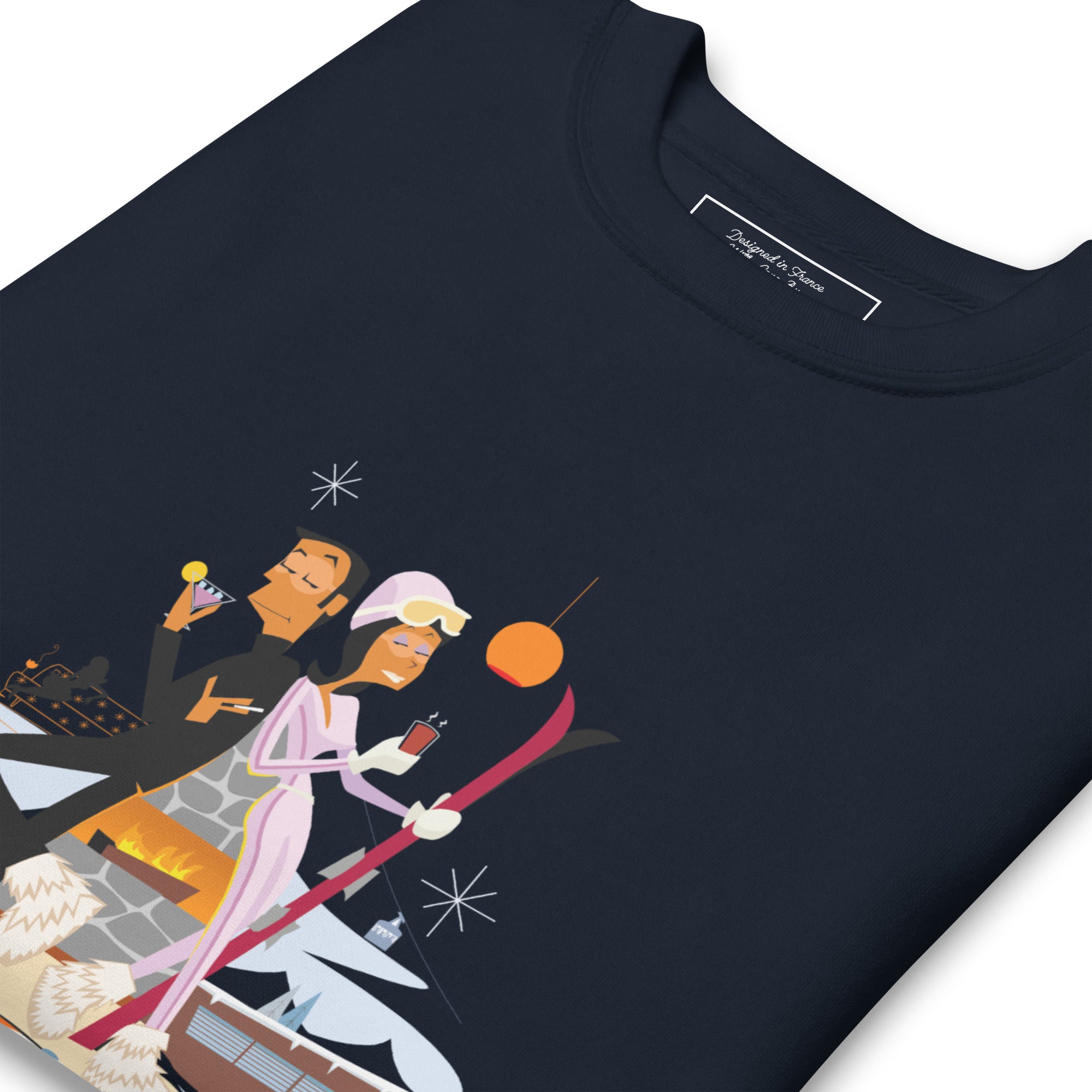 Sweatshirt premium unisexe License To Chill Mission Après-Ski