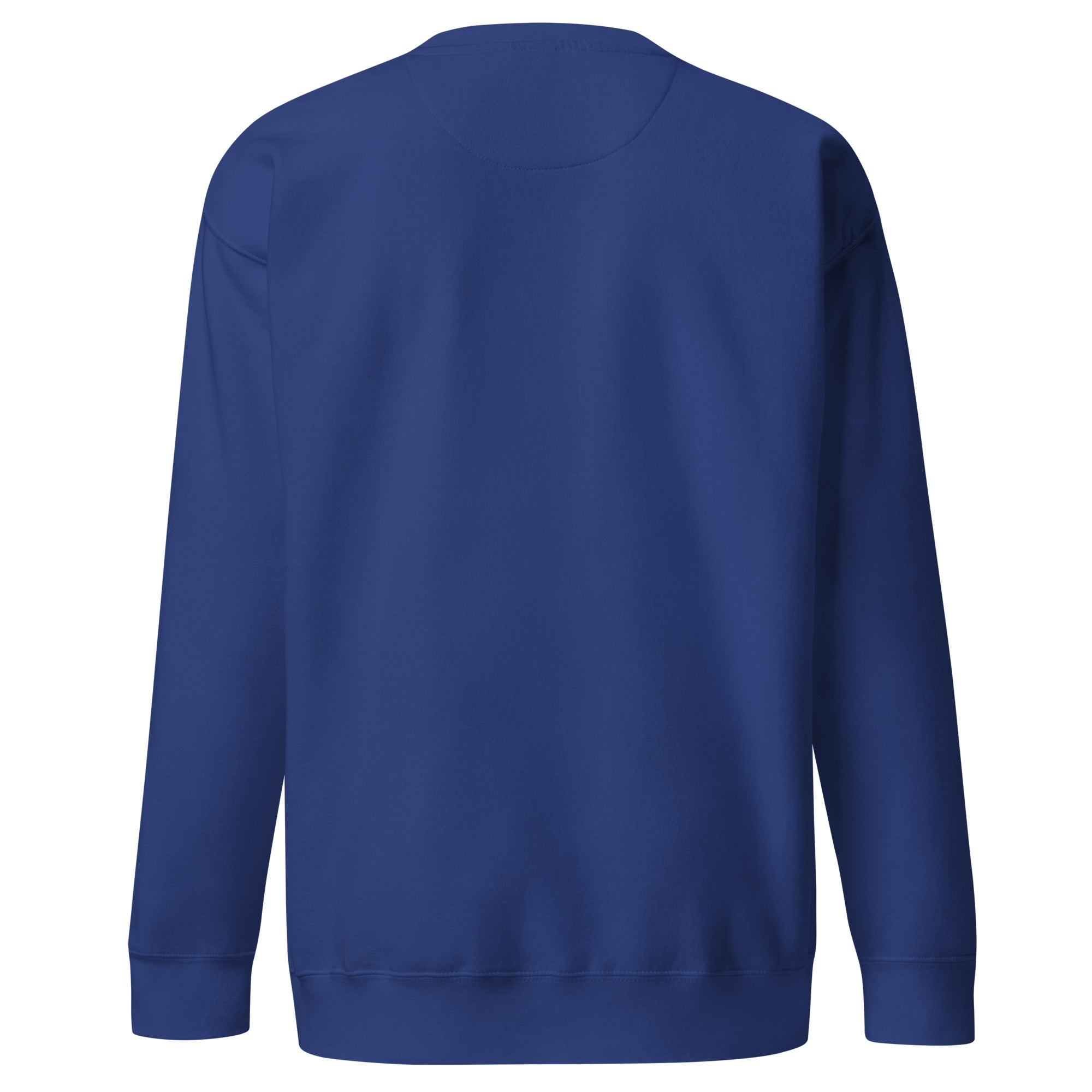 Unisex Premium Sweatshirt Bold Camper Van Home is where you park it flamingo embroidered pattern