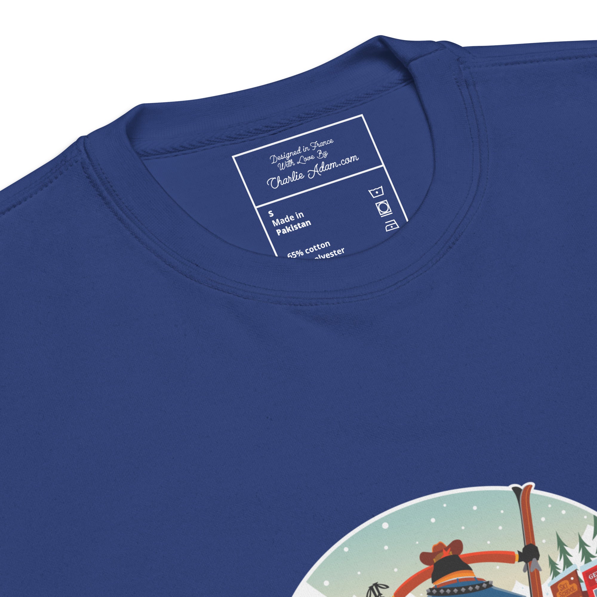 Sweatshirt premium unisexe Ski Fight at OK Corral