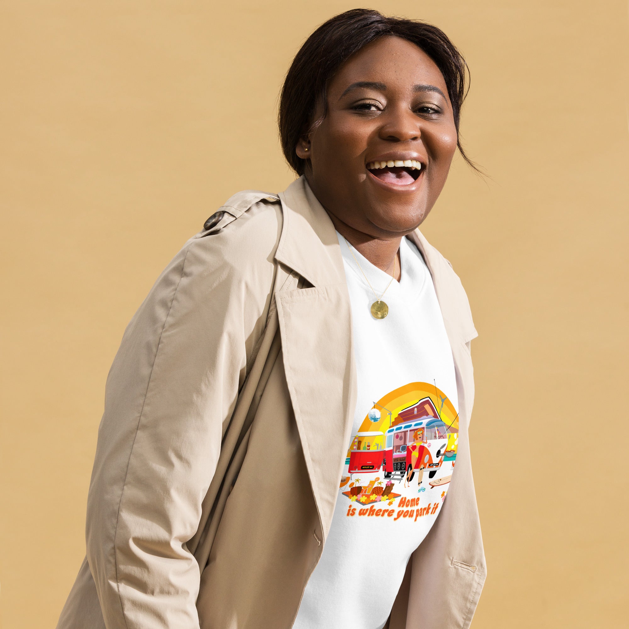 Sweatshirt premium unisexe Ultra Combi Home is where you park it