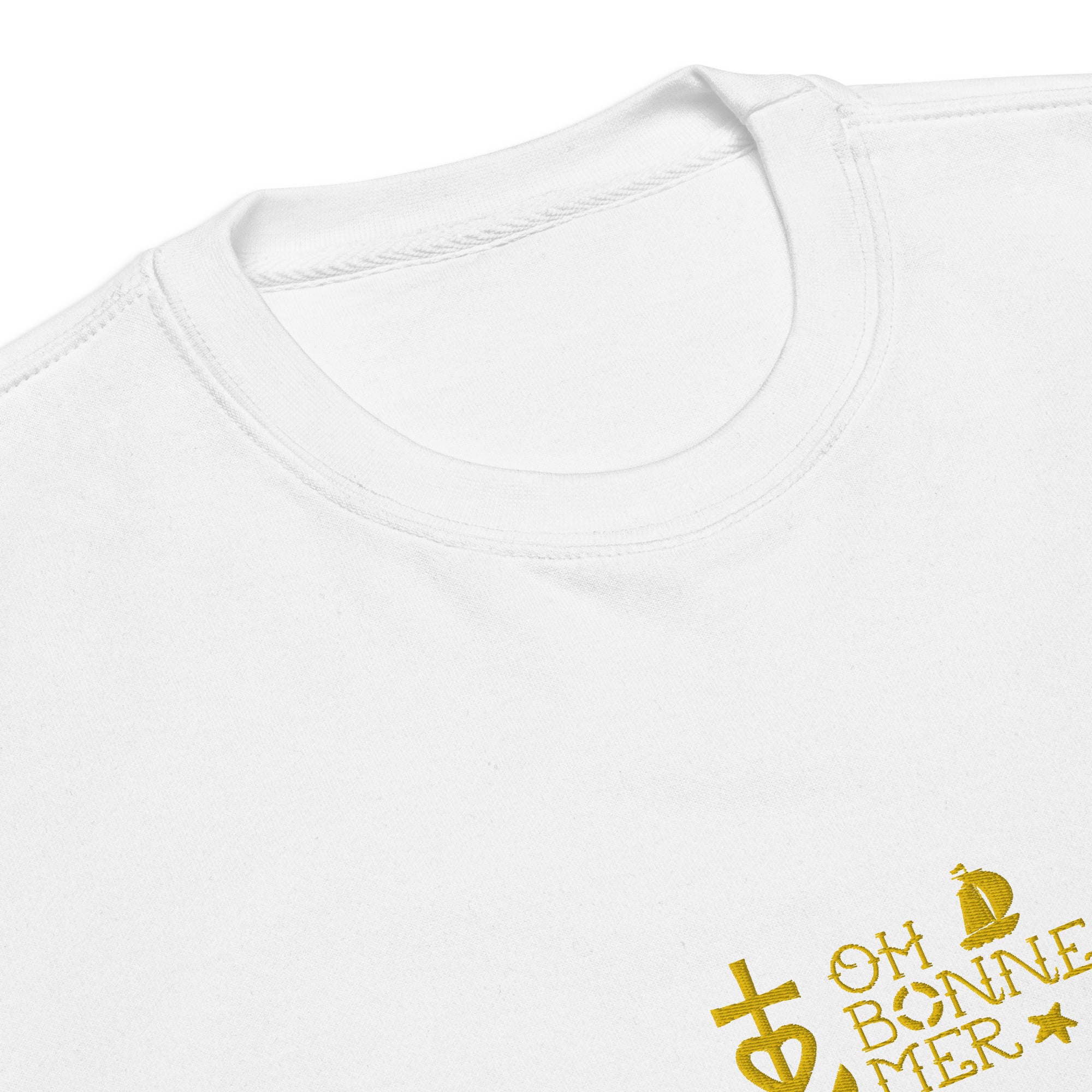 Sweatshirt premium unisexe Oh Bonne Mer 2 brodé