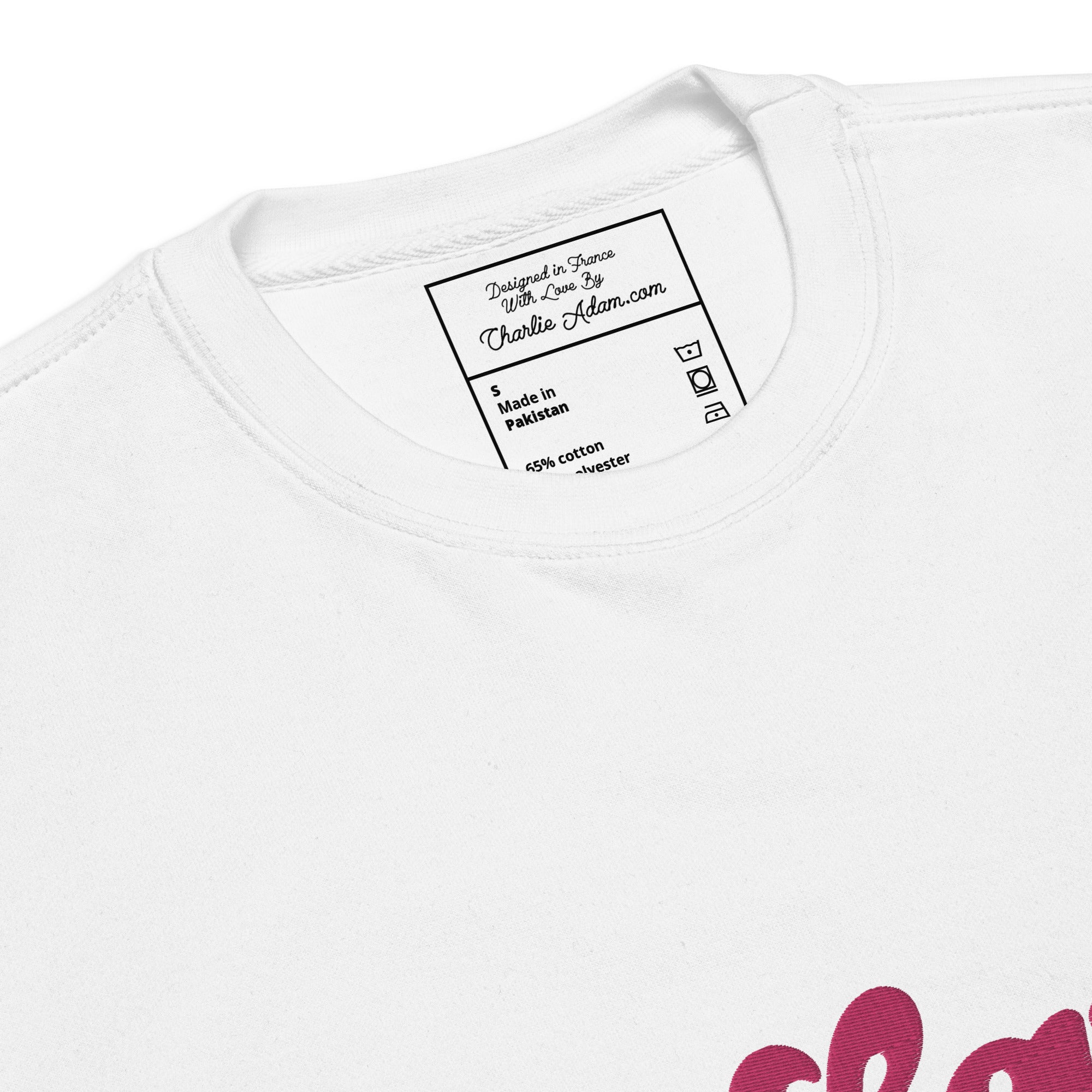 Sweatshirt premium unisexe Love Instructor grand motif brodé