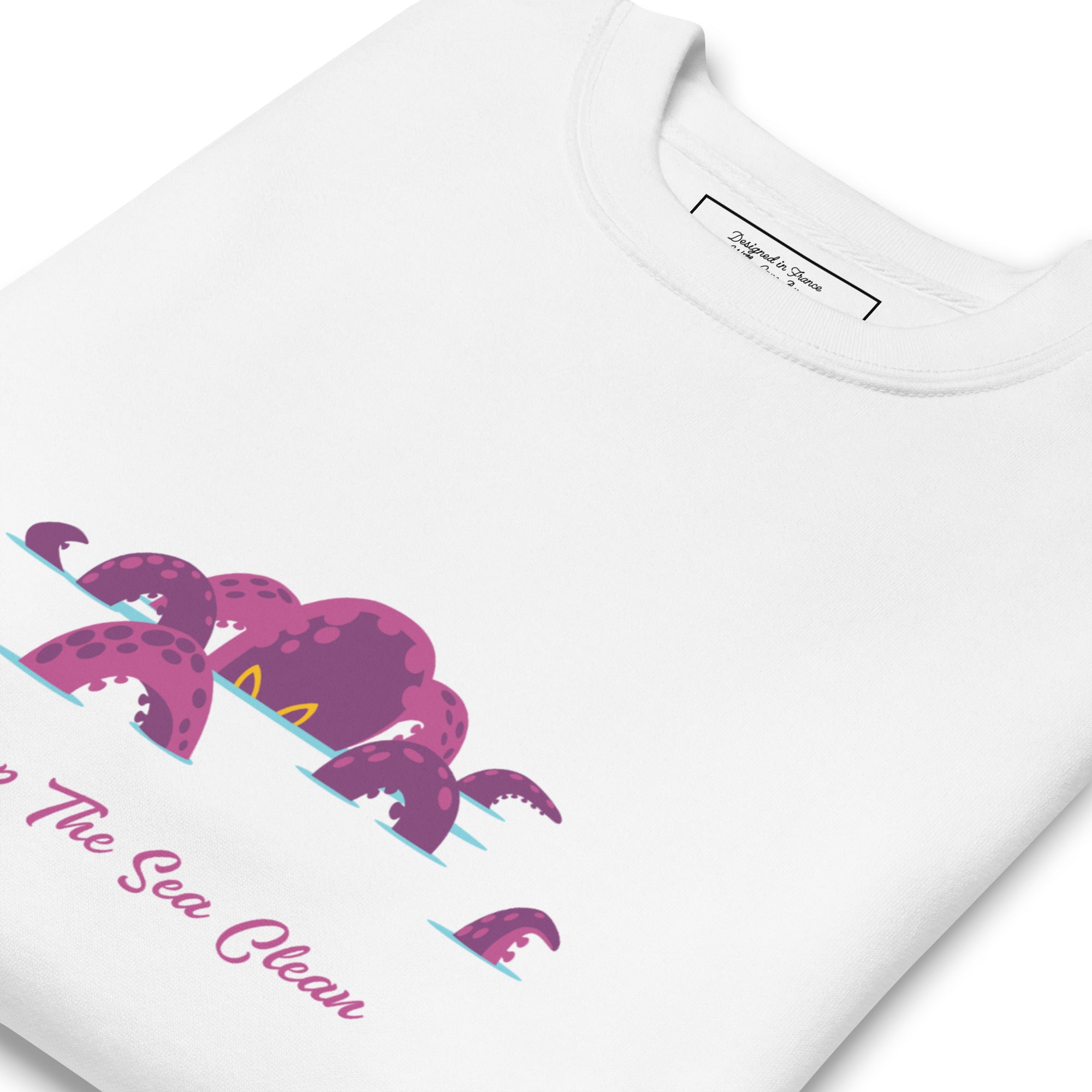 Sweatshirt premium unisexe Octopus Purple