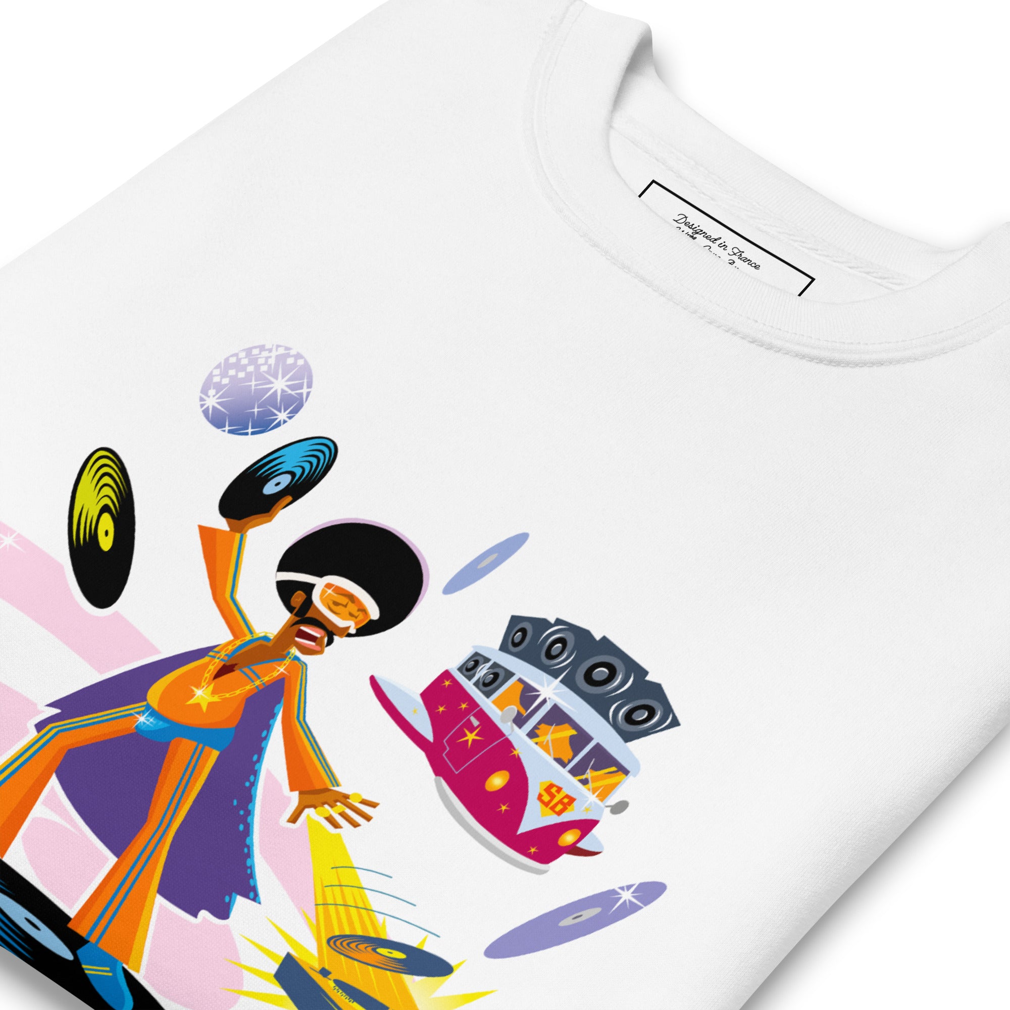 Unisex Premium Sweatshirt Superboogieman Saves the Party