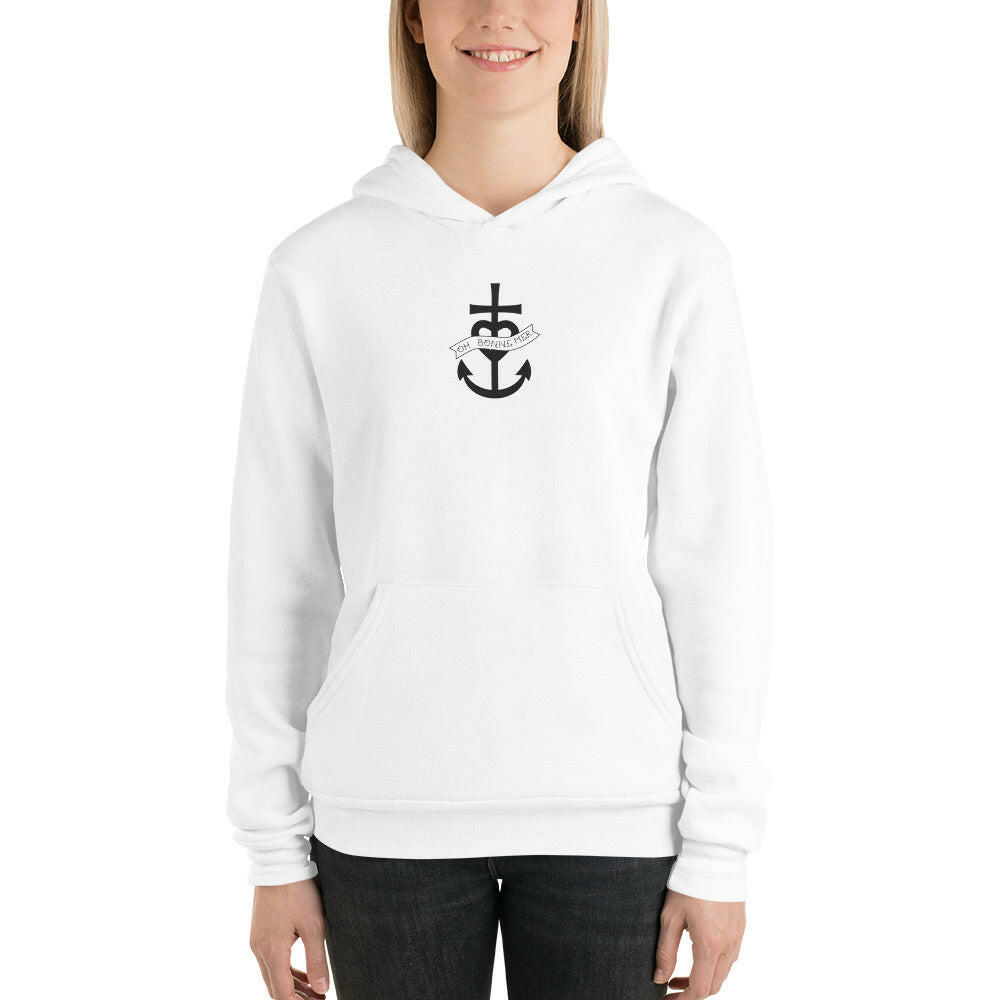 Sweat à capuche unisexe doublé polaire Oh Bonne Mer 1