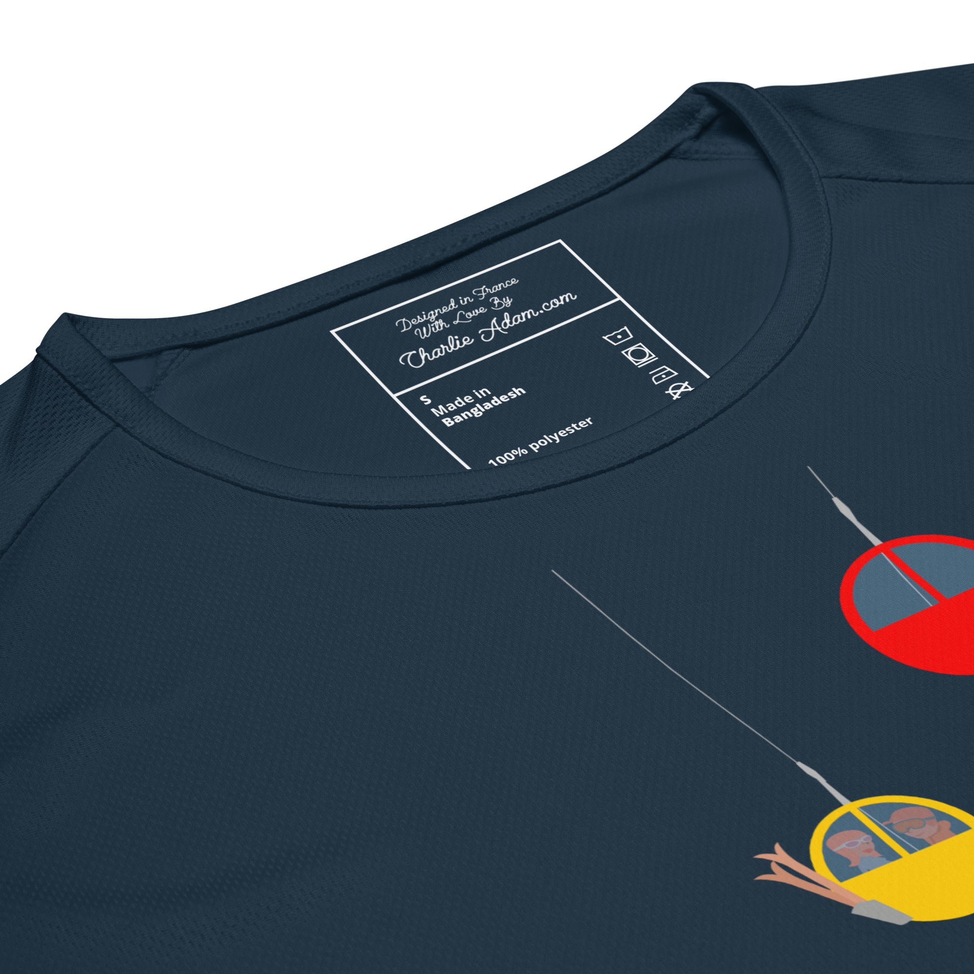 T-shirts de sport respirant Gondolas in the mist