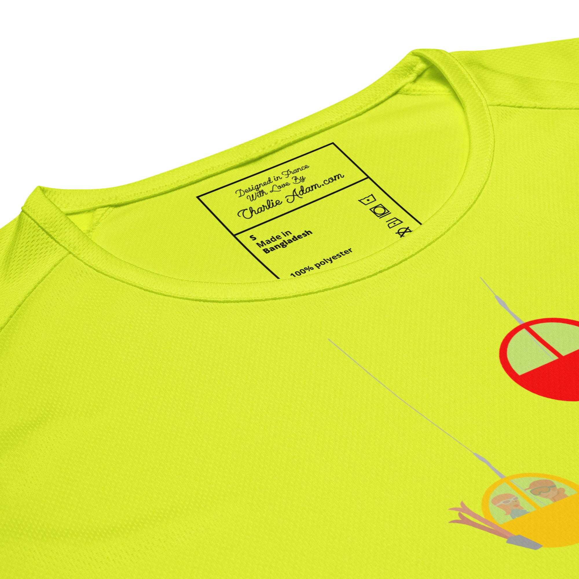 T-shirts de sport respirant Gondolas in the mist