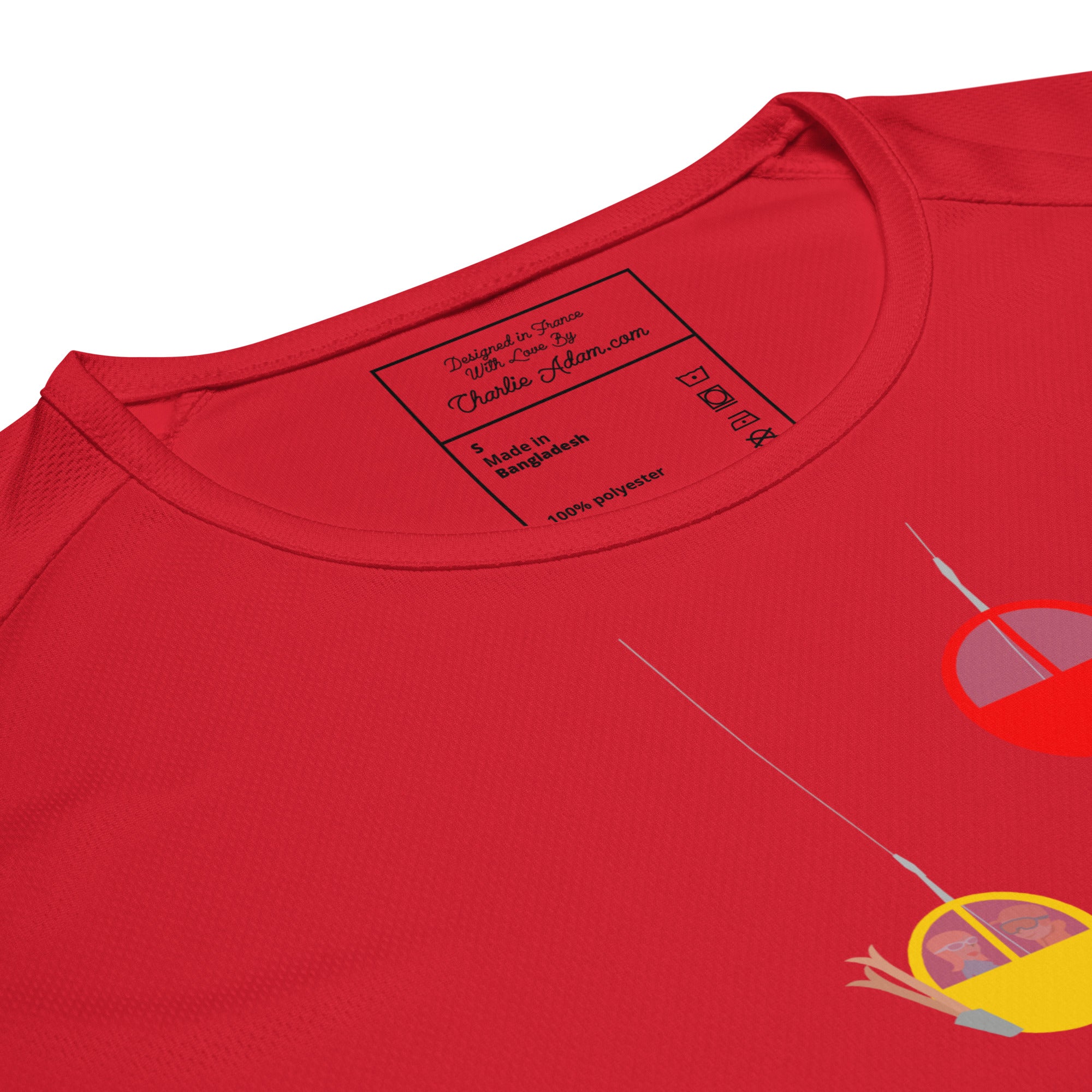 T-shirts de sport respirant Gondolas in the mist