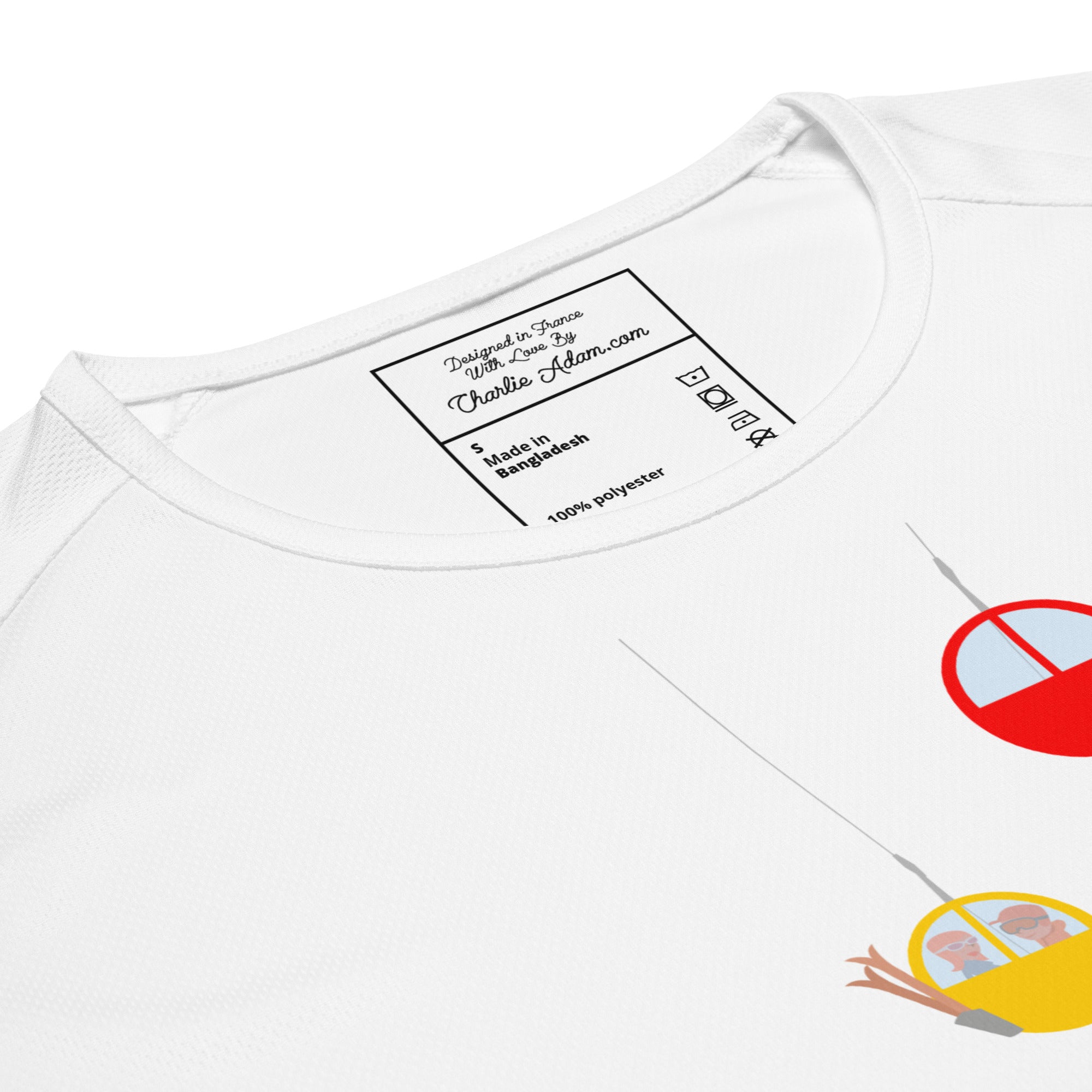 T-shirts de sport respirant Gondolas in the mist