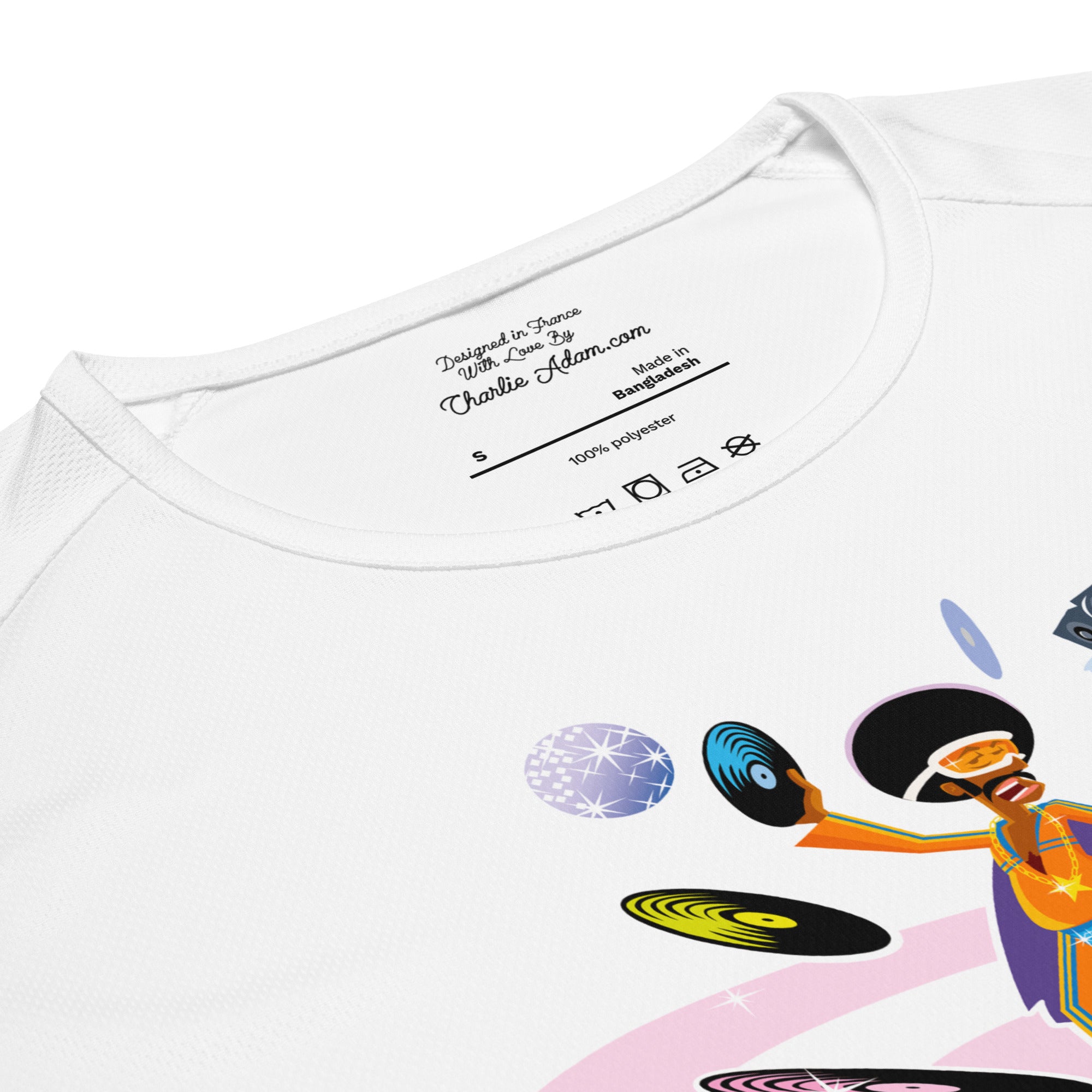 Unisex sports jersey Superboogieman Saves the Party