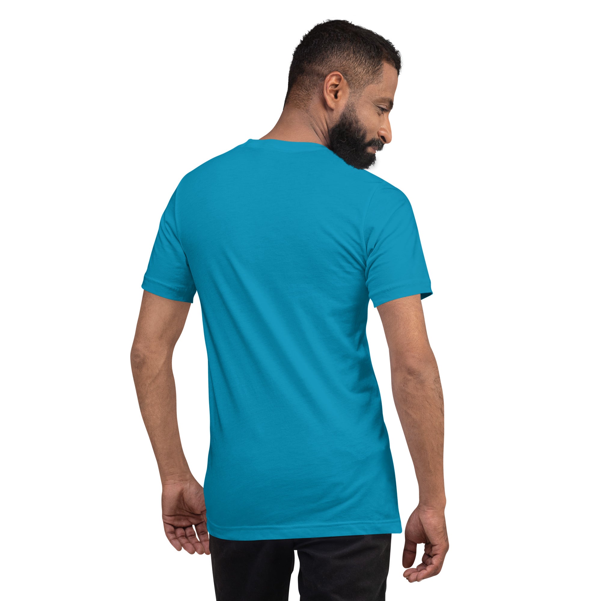 Unisex cotton t-shirt Vintage Campers on bright colors