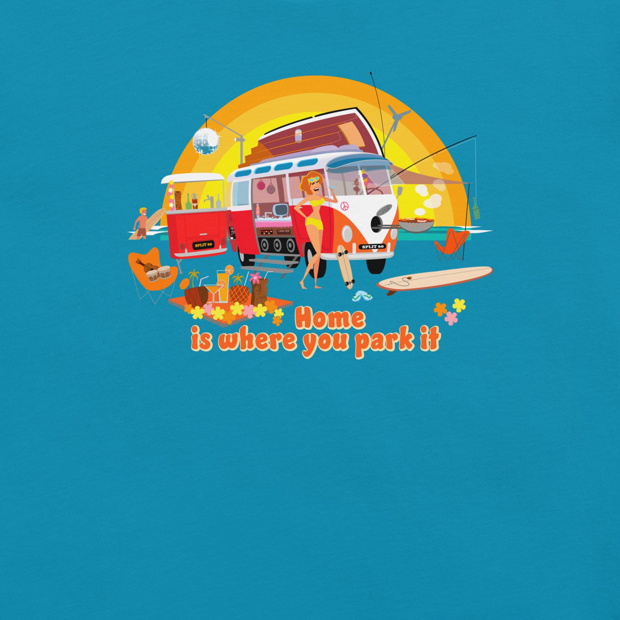 Unisex cotton t-shirt Ultra Combi on bright colors