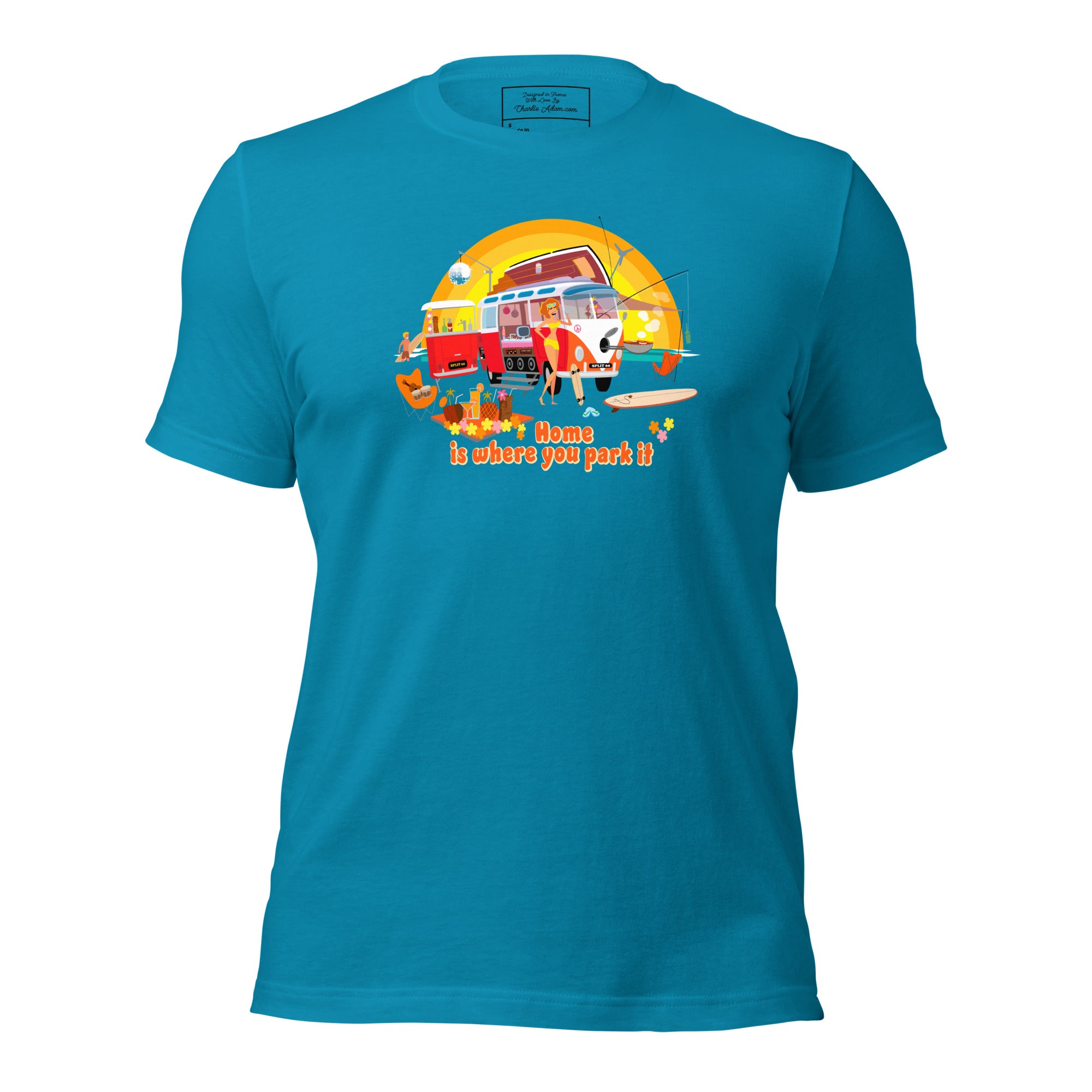 Unisex cotton t-shirt Ultra Combi on bright colors