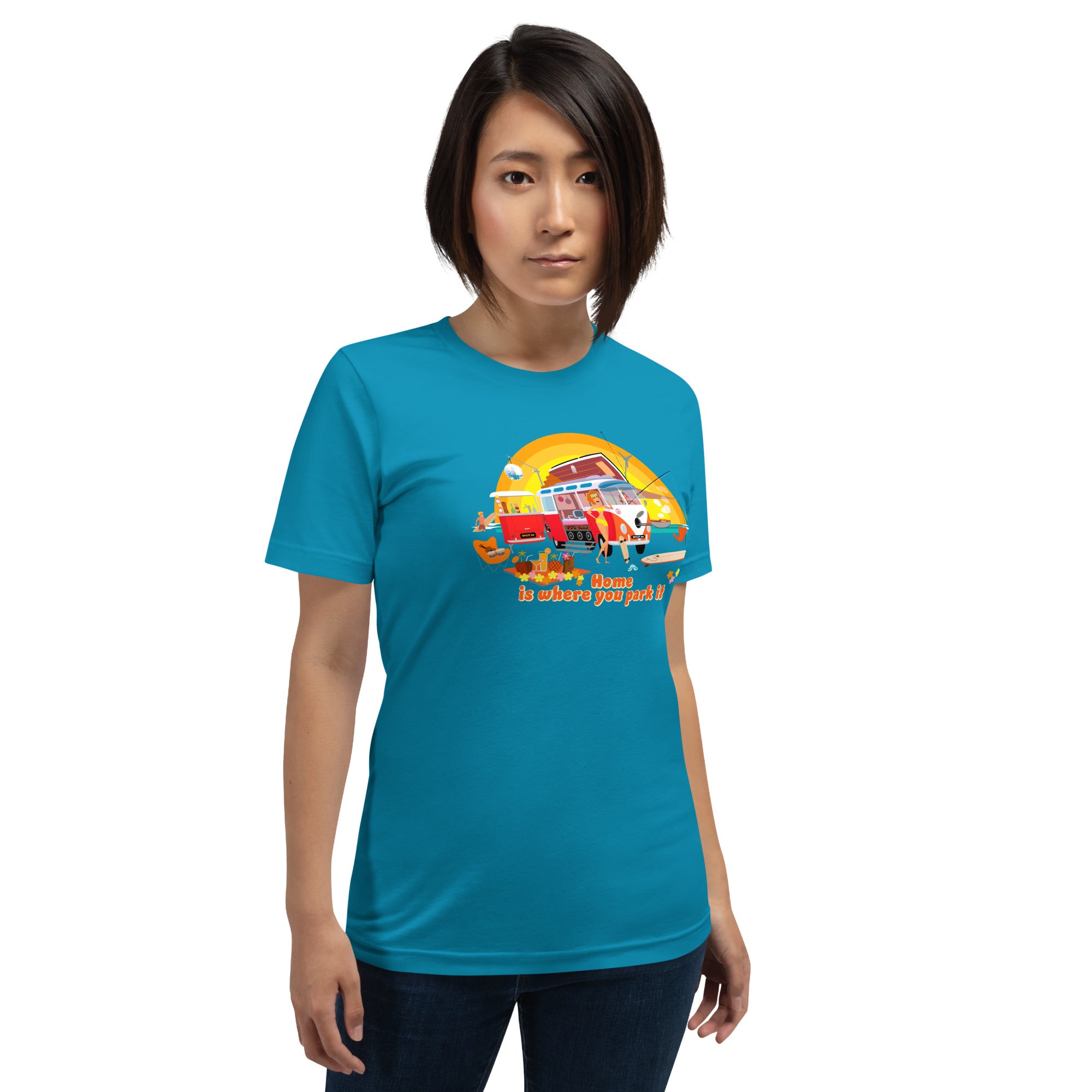 Unisex cotton t-shirt Ultra Combi on bright colors