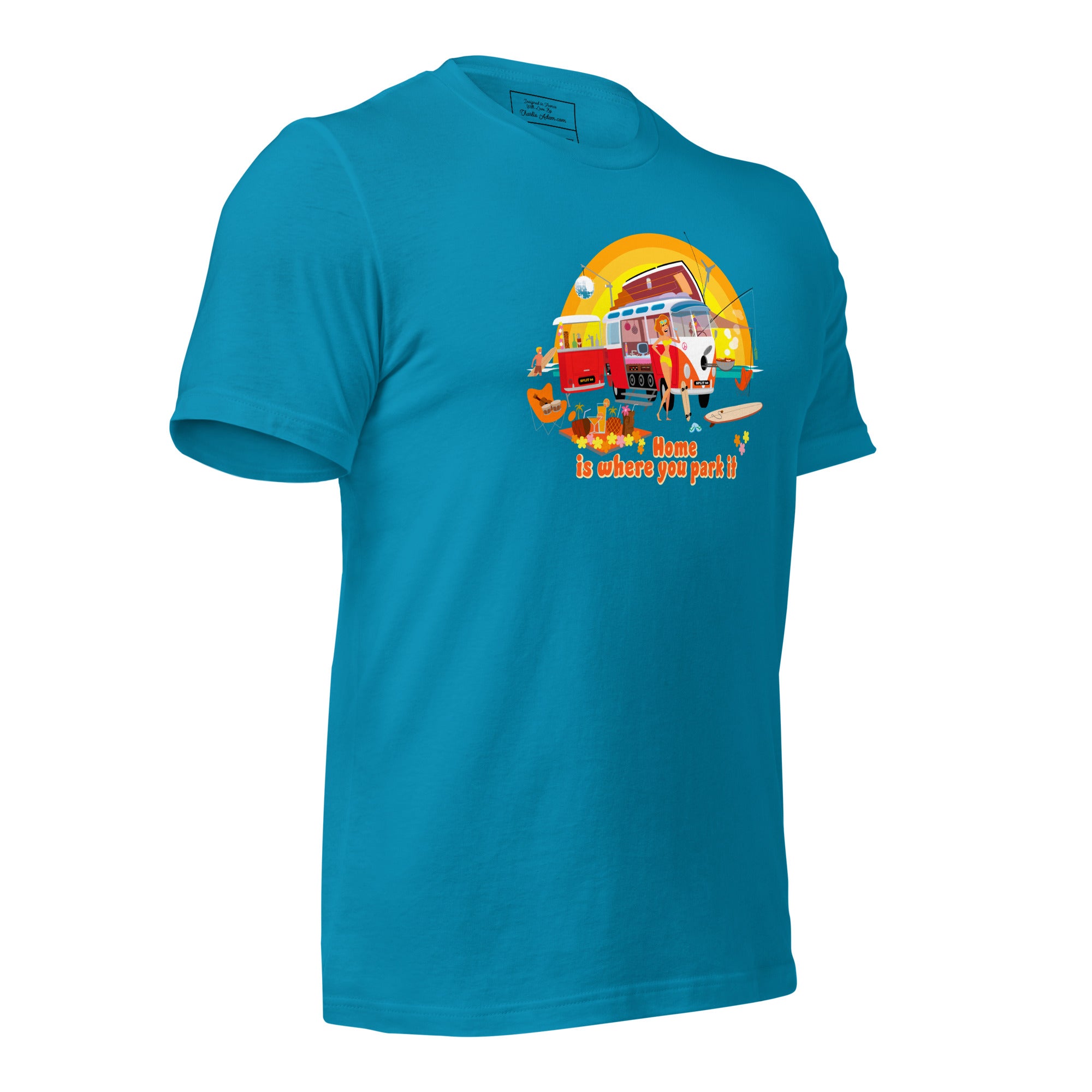 Unisex cotton t-shirt Ultra Combi on bright colors