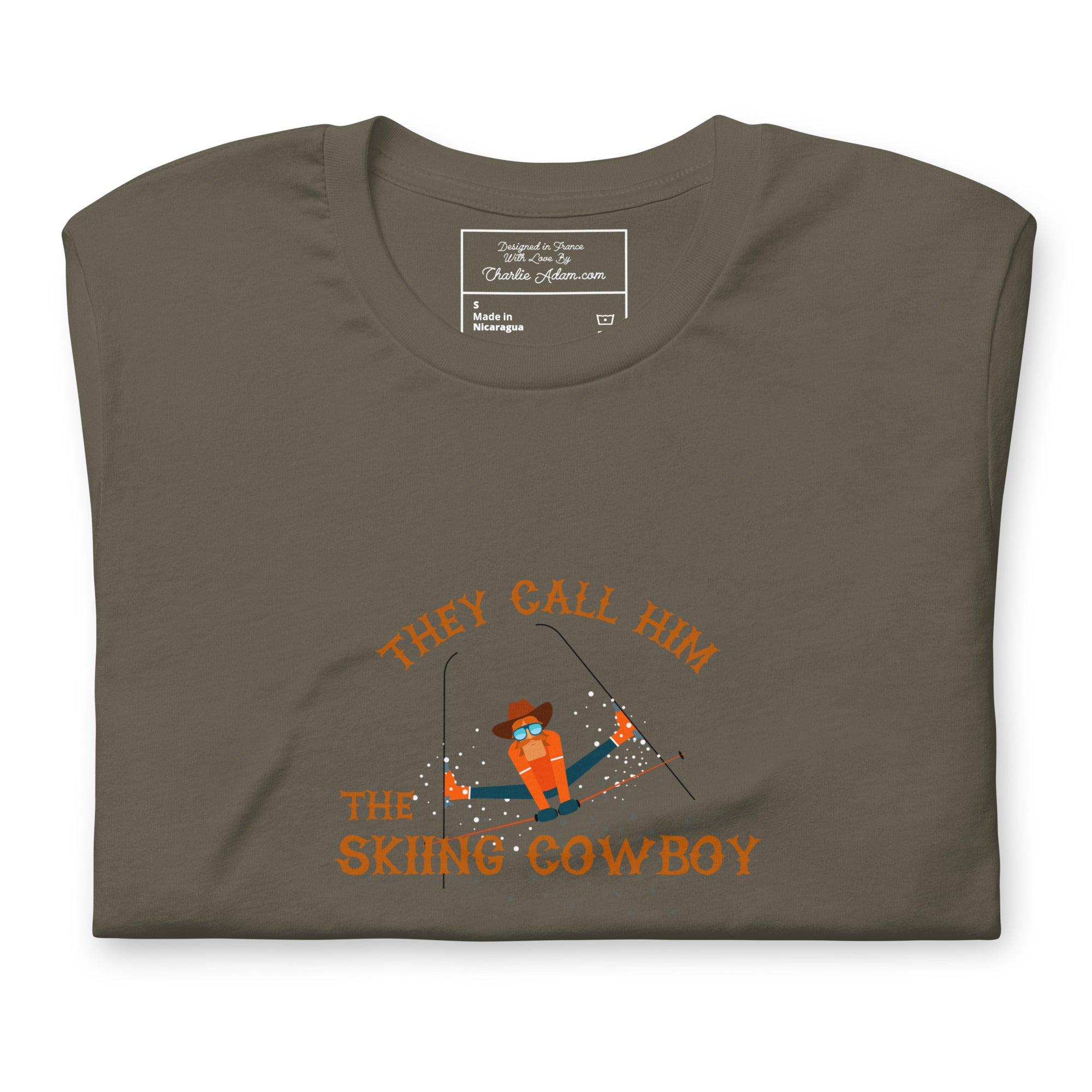 T-shirt en coton unisexe Hot Dogger sur couleurs foncées