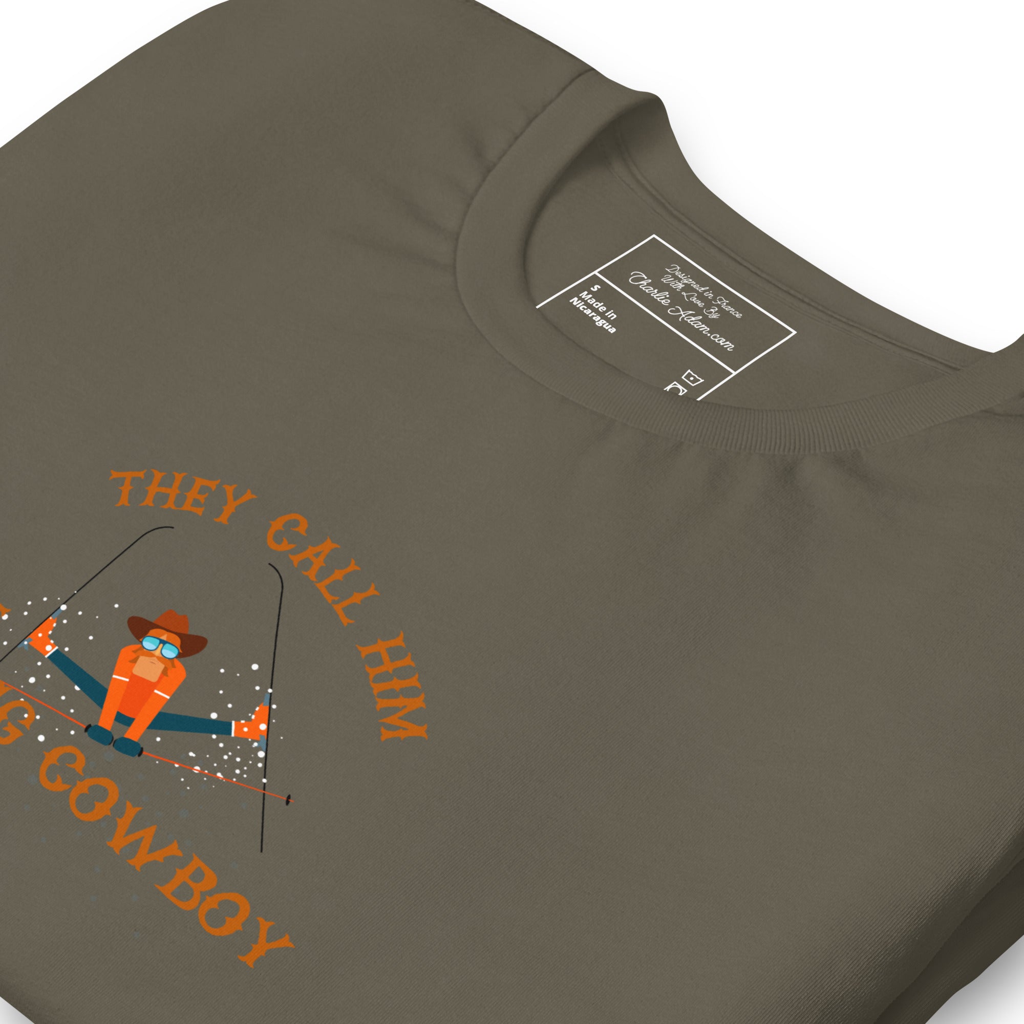 T-shirt en coton unisexe Hot Dogger sur couleurs foncées