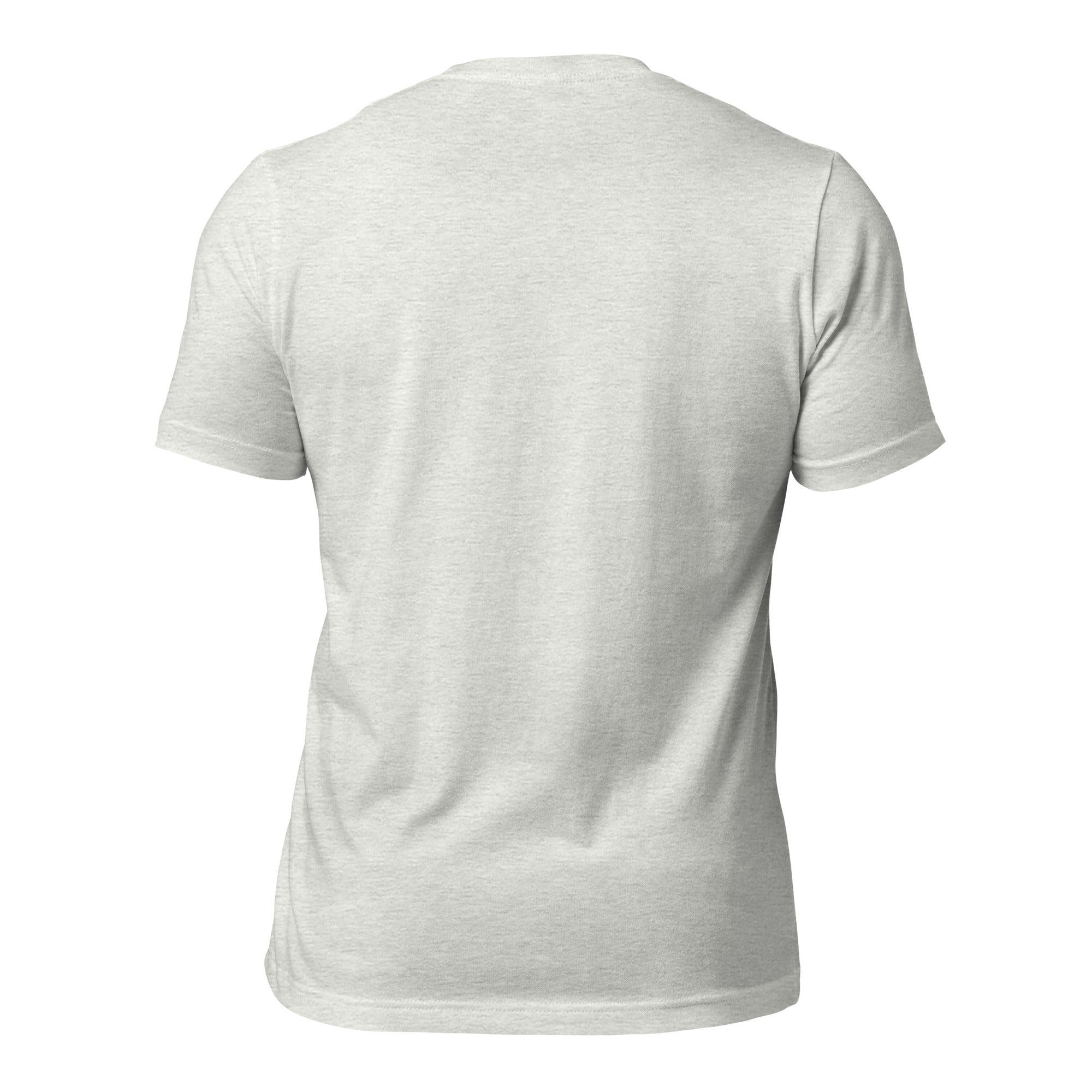 T-shirt en coton unisexe Square Vintage Campers sur couleurs chinées claires