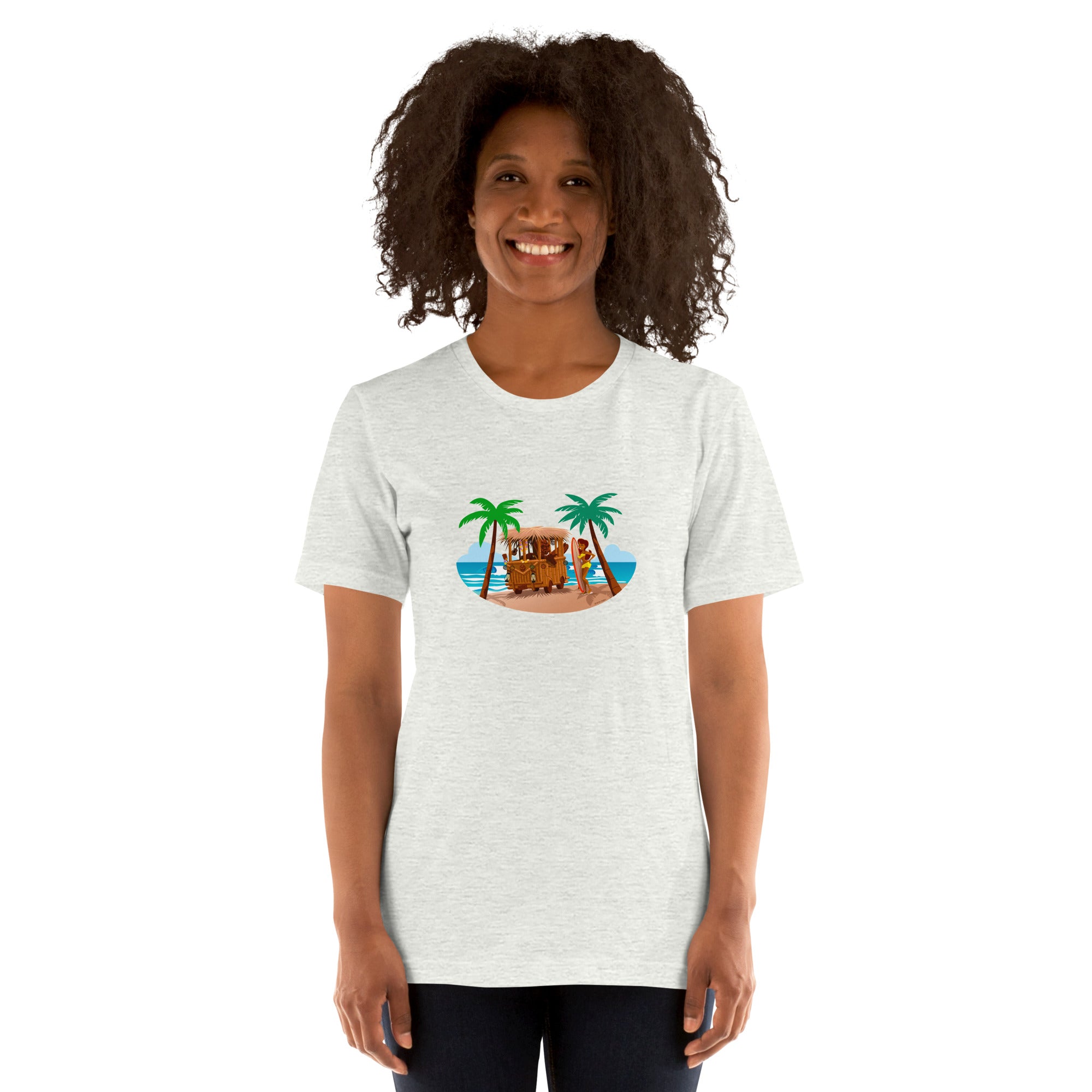 Unisex t-shirt Tiki Kombi on light colors