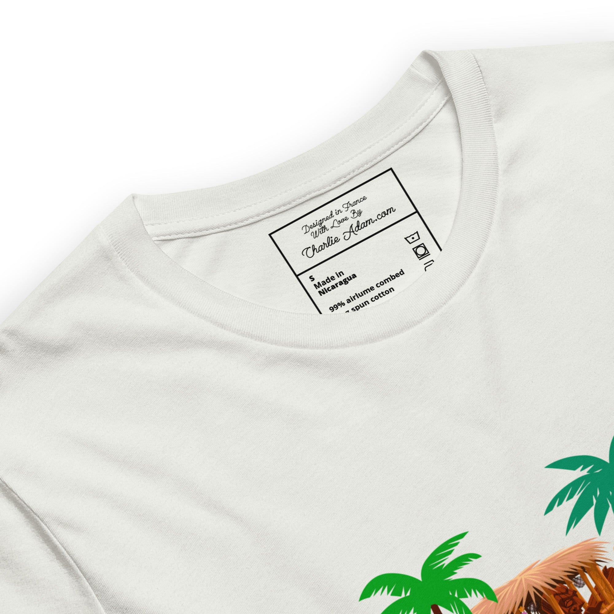 Unisex t-shirt Tiki Kombi on light colors