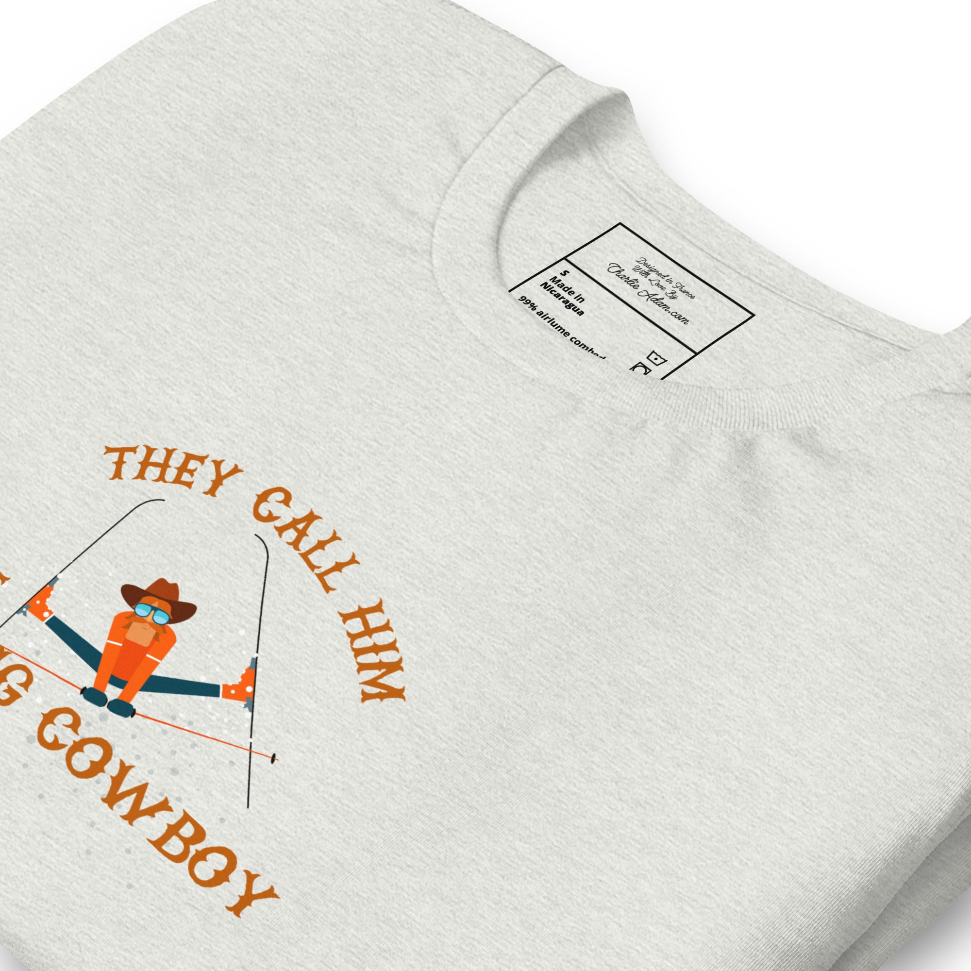 T-shirt en coton unisexe Hot Dogger sur couleurs claires