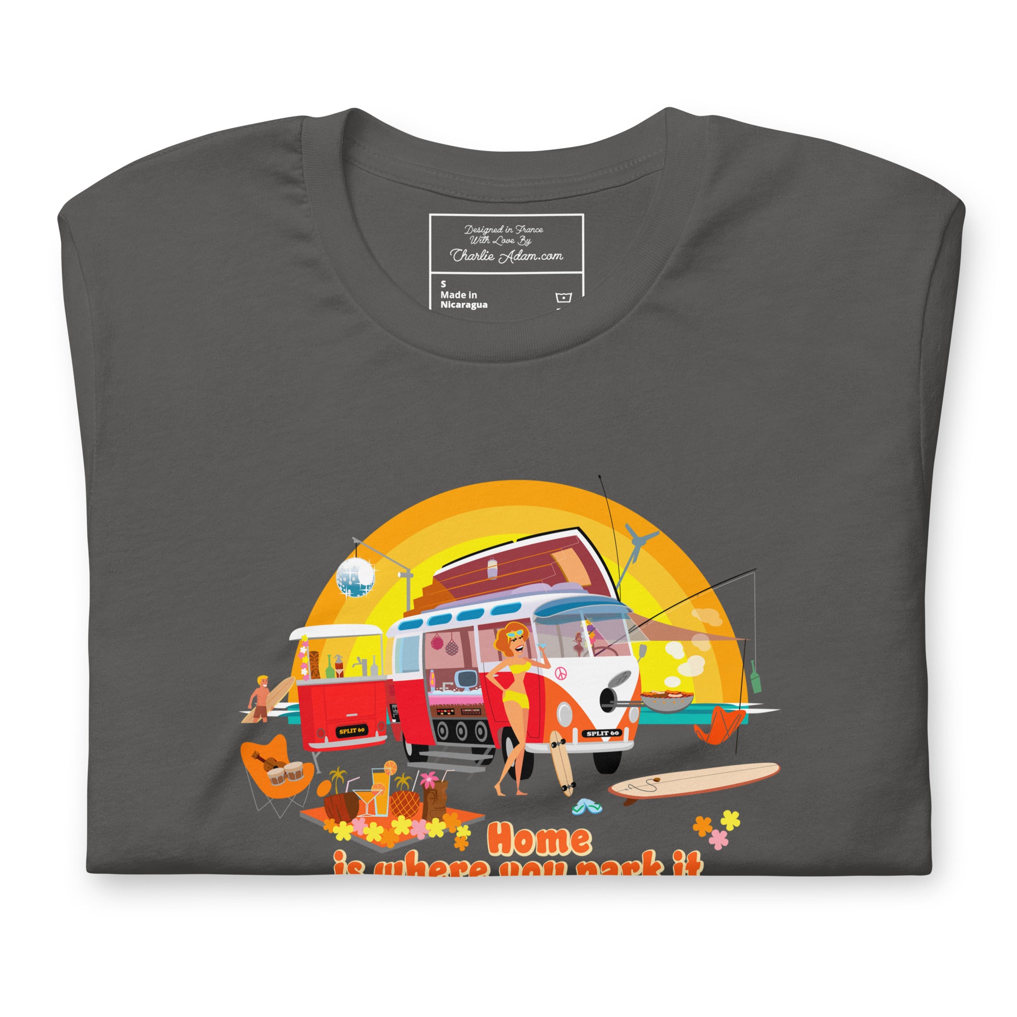 Unisex cotton t-shirt Ultra Combi on dark colors