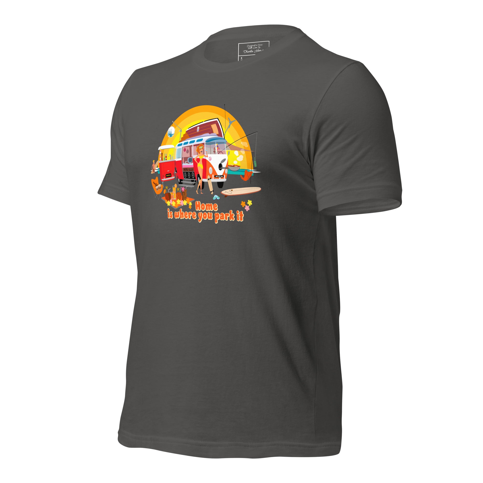Unisex cotton t-shirt Ultra Combi on dark colors
