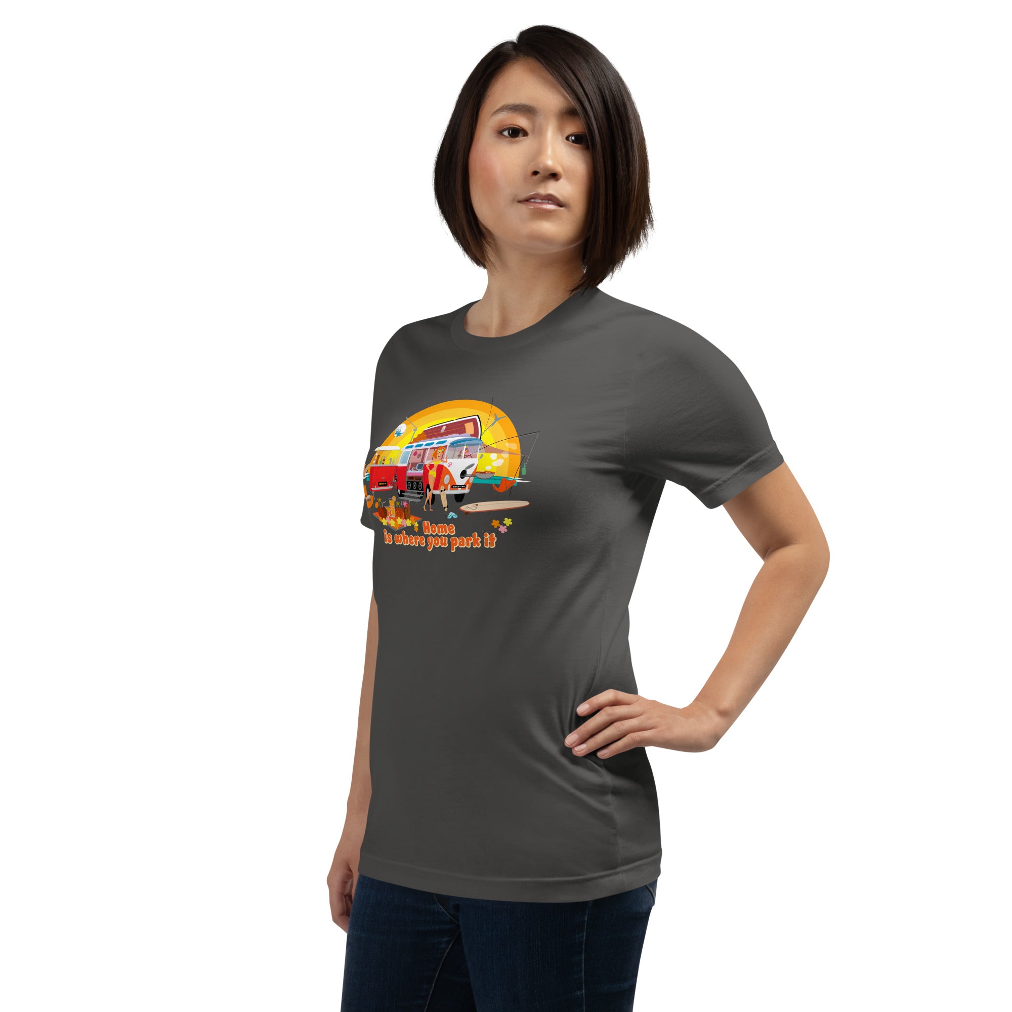 Unisex cotton t-shirt Ultra Combi on dark colors