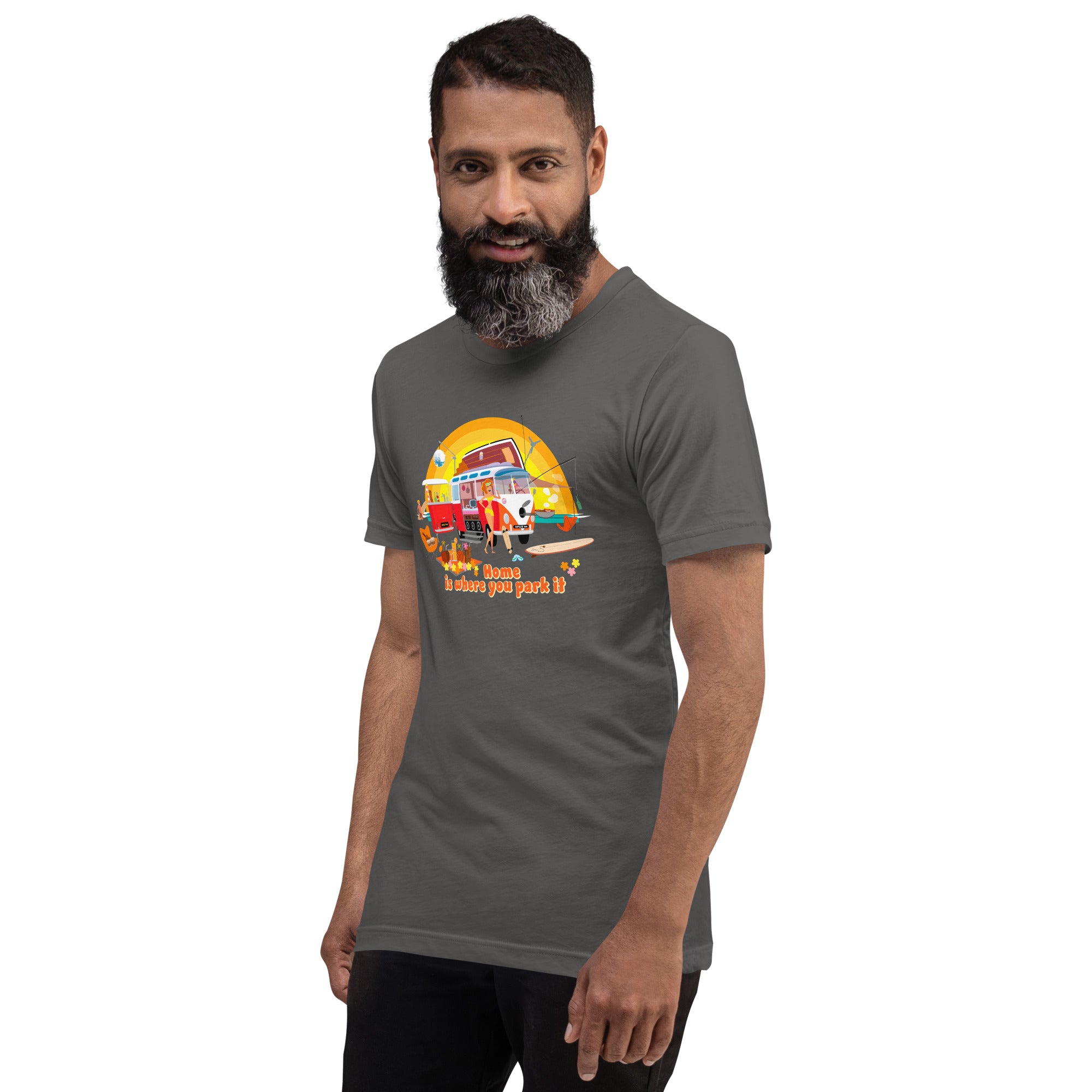 Unisex cotton t-shirt Ultra Combi on dark colors
