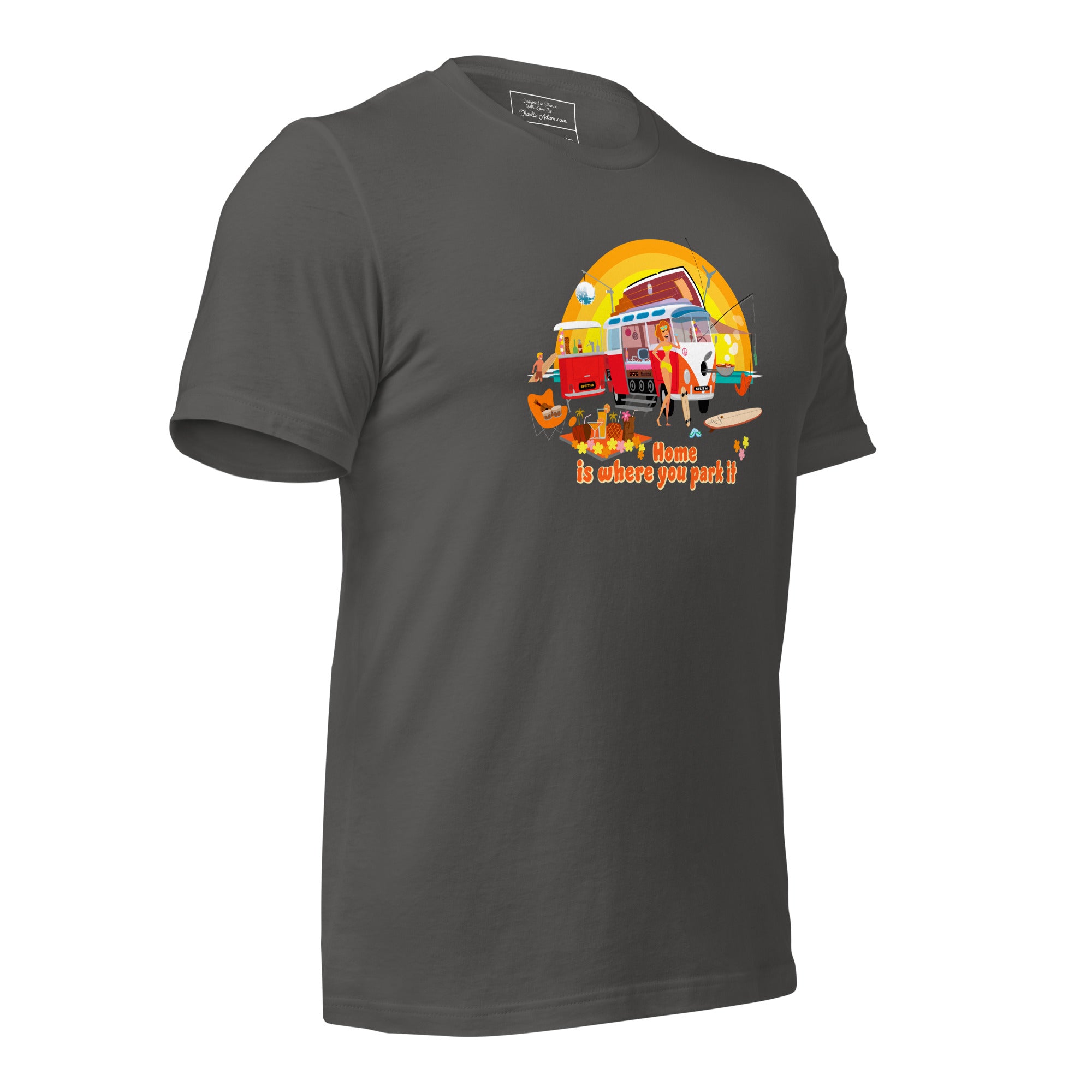 Unisex cotton t-shirt Ultra Combi on dark colors