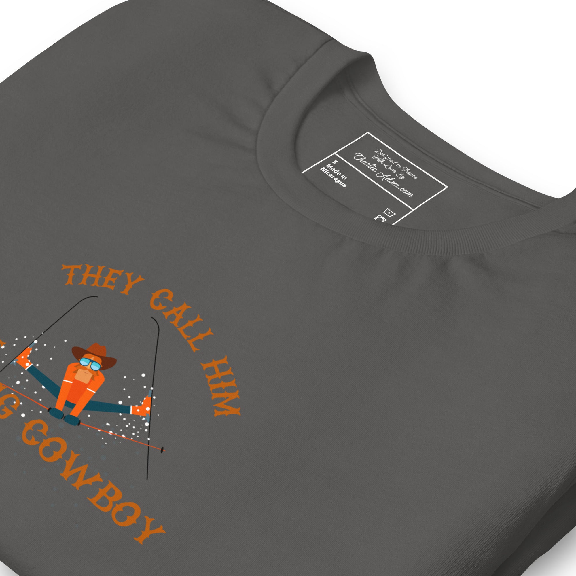 T-shirt en coton unisexe Hot Dogger sur couleurs foncées