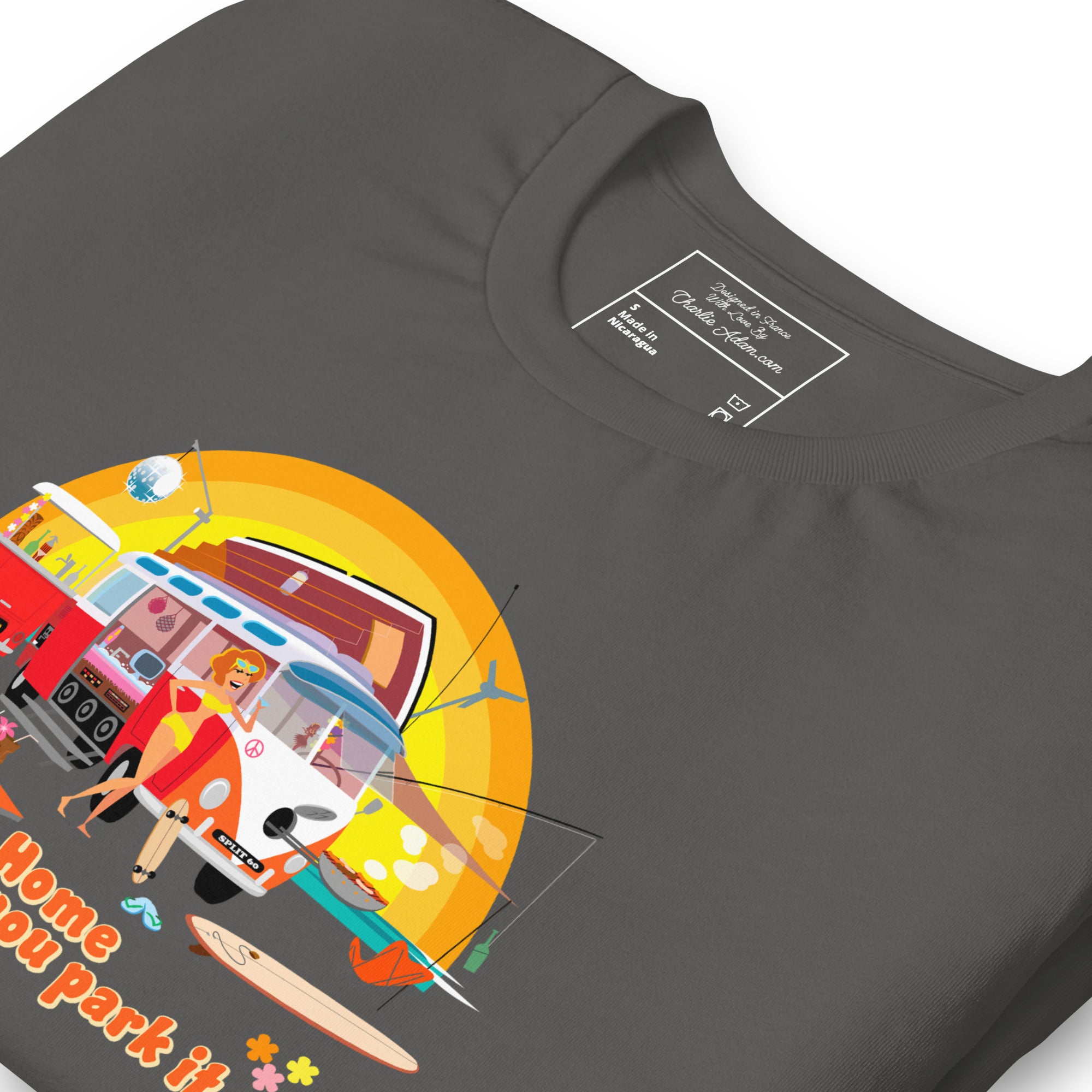 Unisex cotton t-shirt Ultra Combi on dark colors