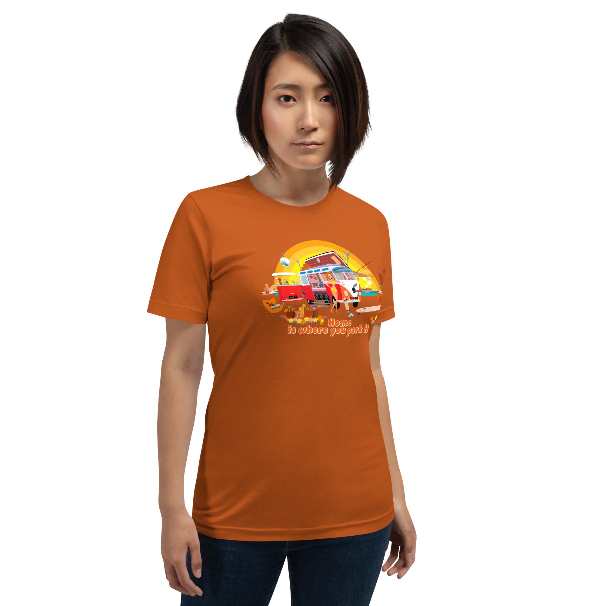 Unisex cotton t-shirt Ultra Combi on bright colors