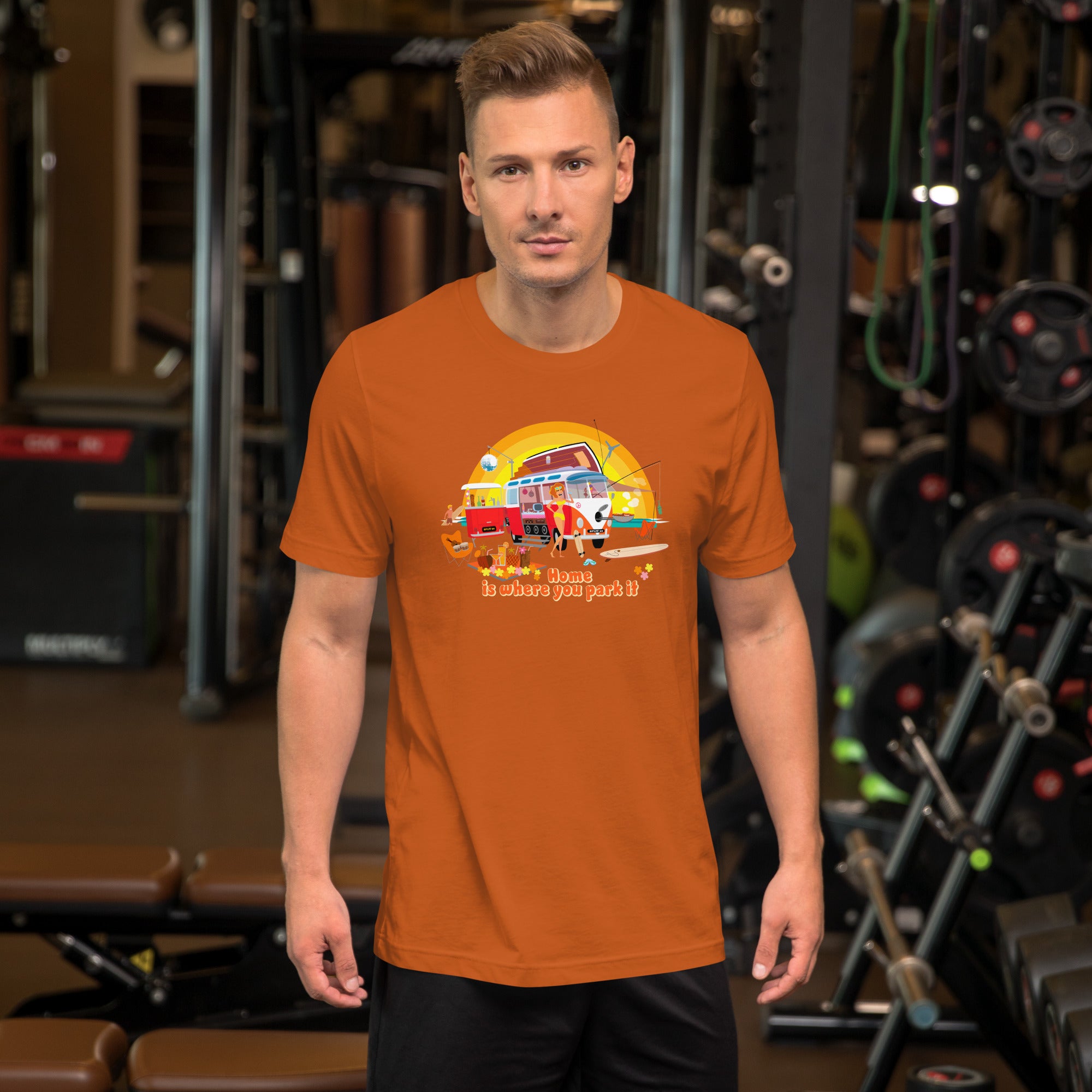 Unisex cotton t-shirt Ultra Combi on bright colors