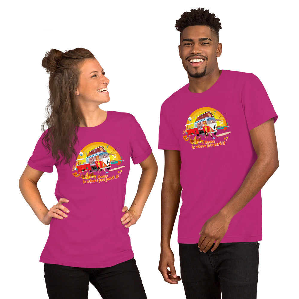 Unisex cotton t-shirt Ultra Combi on bright colors