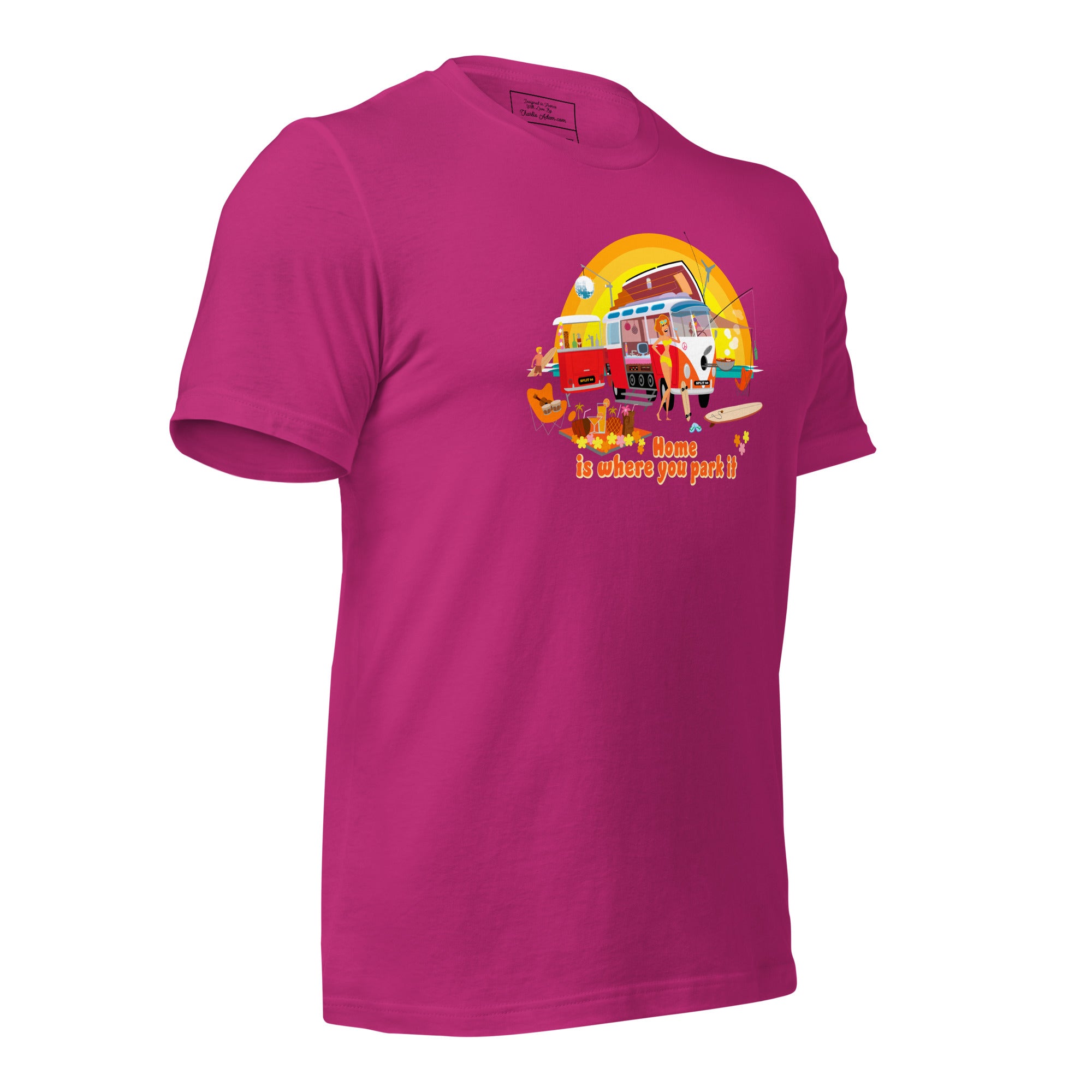 Unisex cotton t-shirt Ultra Combi on bright colors