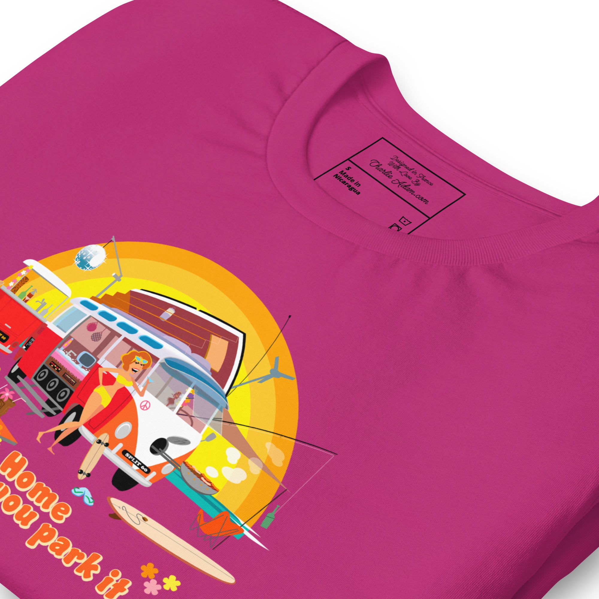 Unisex cotton t-shirt Ultra Combi on bright colors