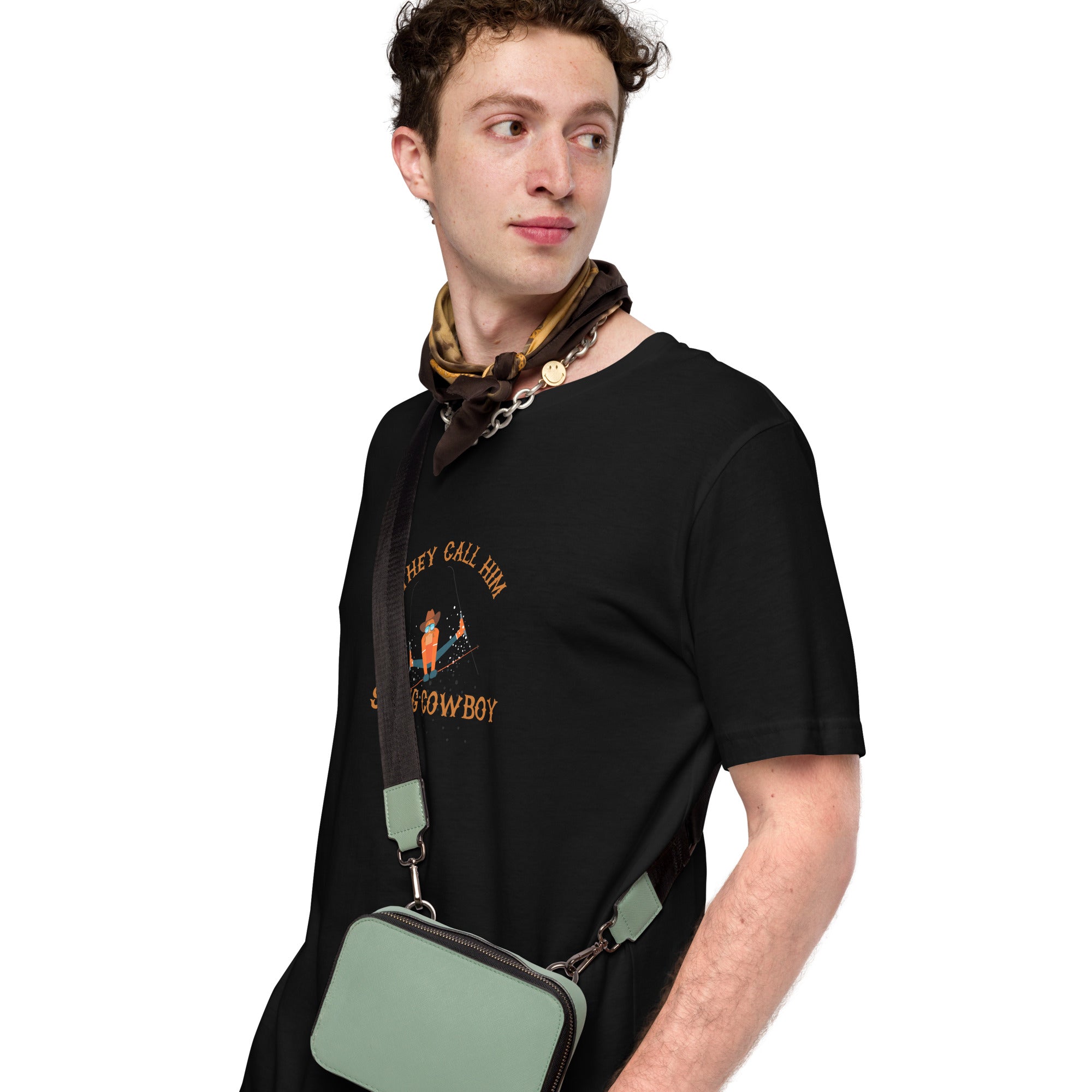 T-shirt en coton unisexe Hot Dogger sur couleurs foncées
