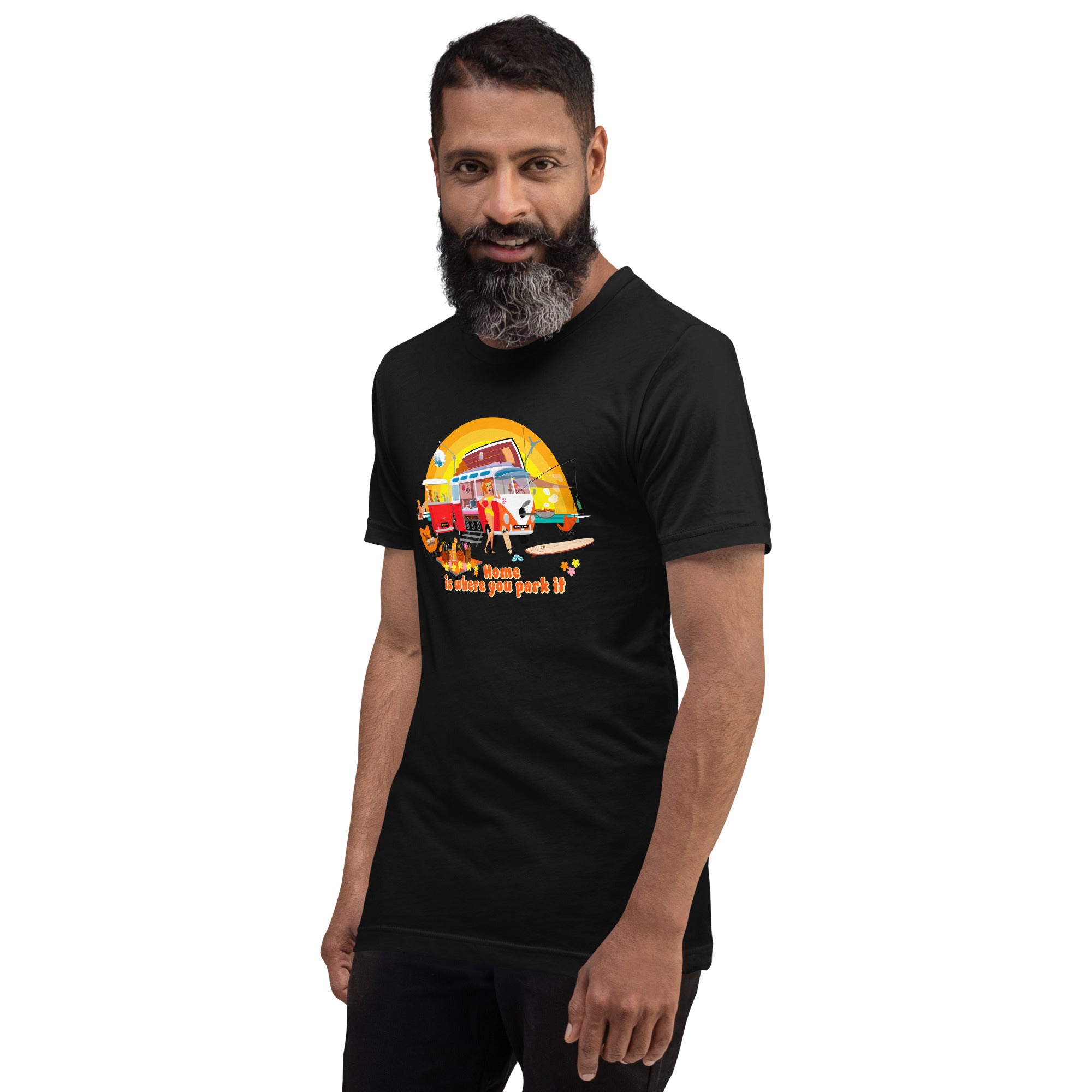Unisex cotton t-shirt Ultra Combi on dark colors