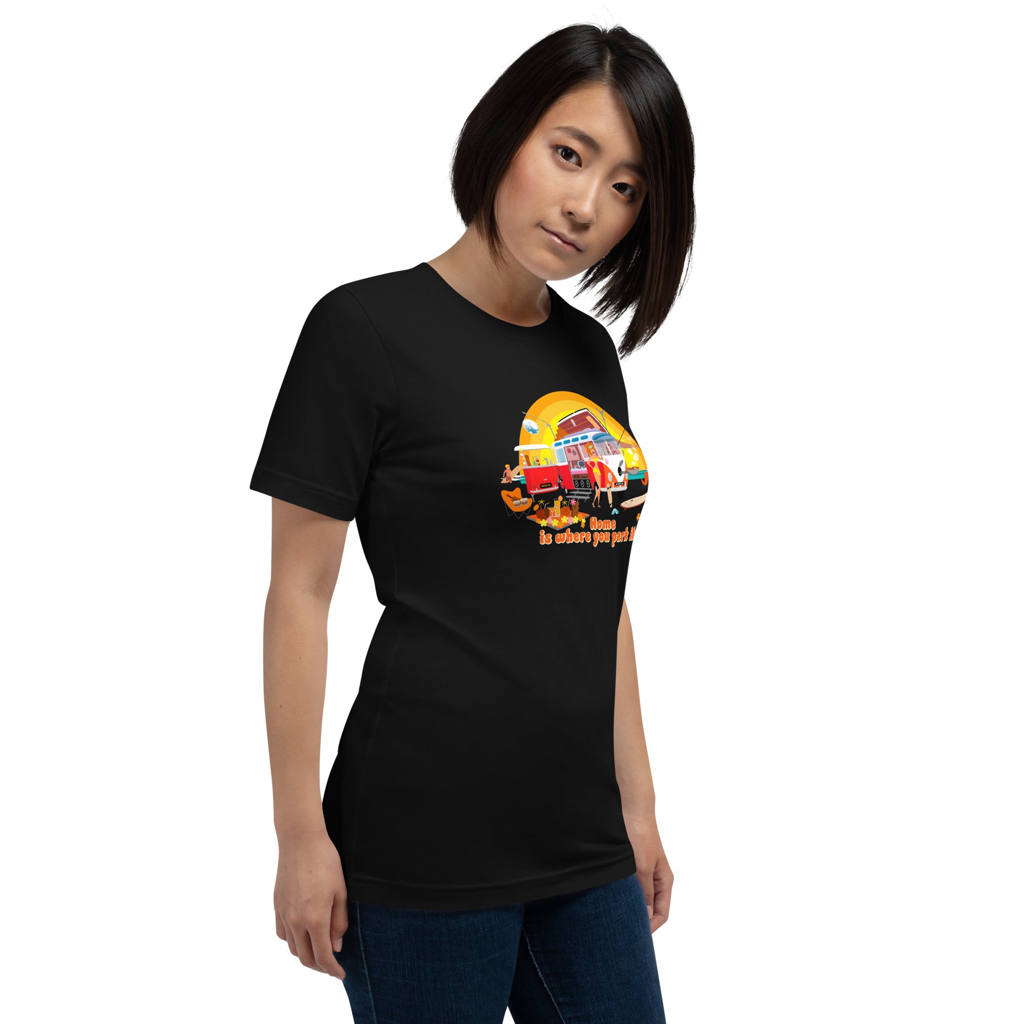 Unisex cotton t-shirt Ultra Combi on dark colors