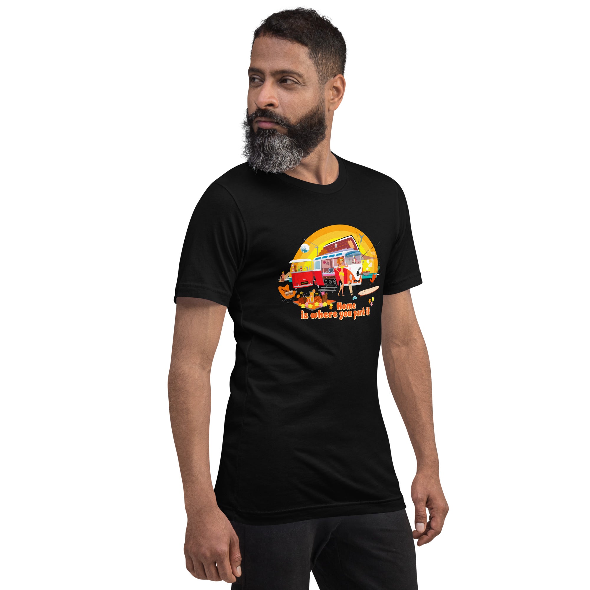Unisex cotton t-shirt Ultra Combi on dark colors