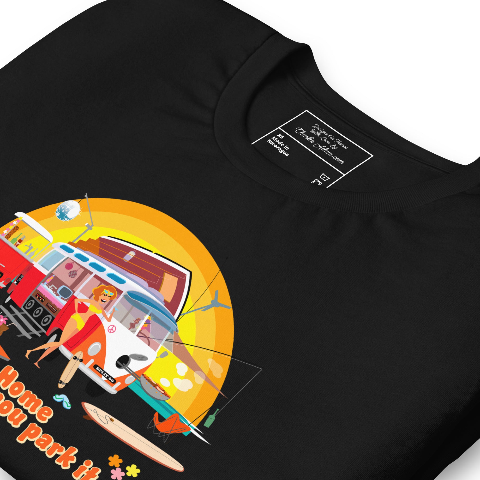 Unisex cotton t-shirt Ultra Combi on dark colors