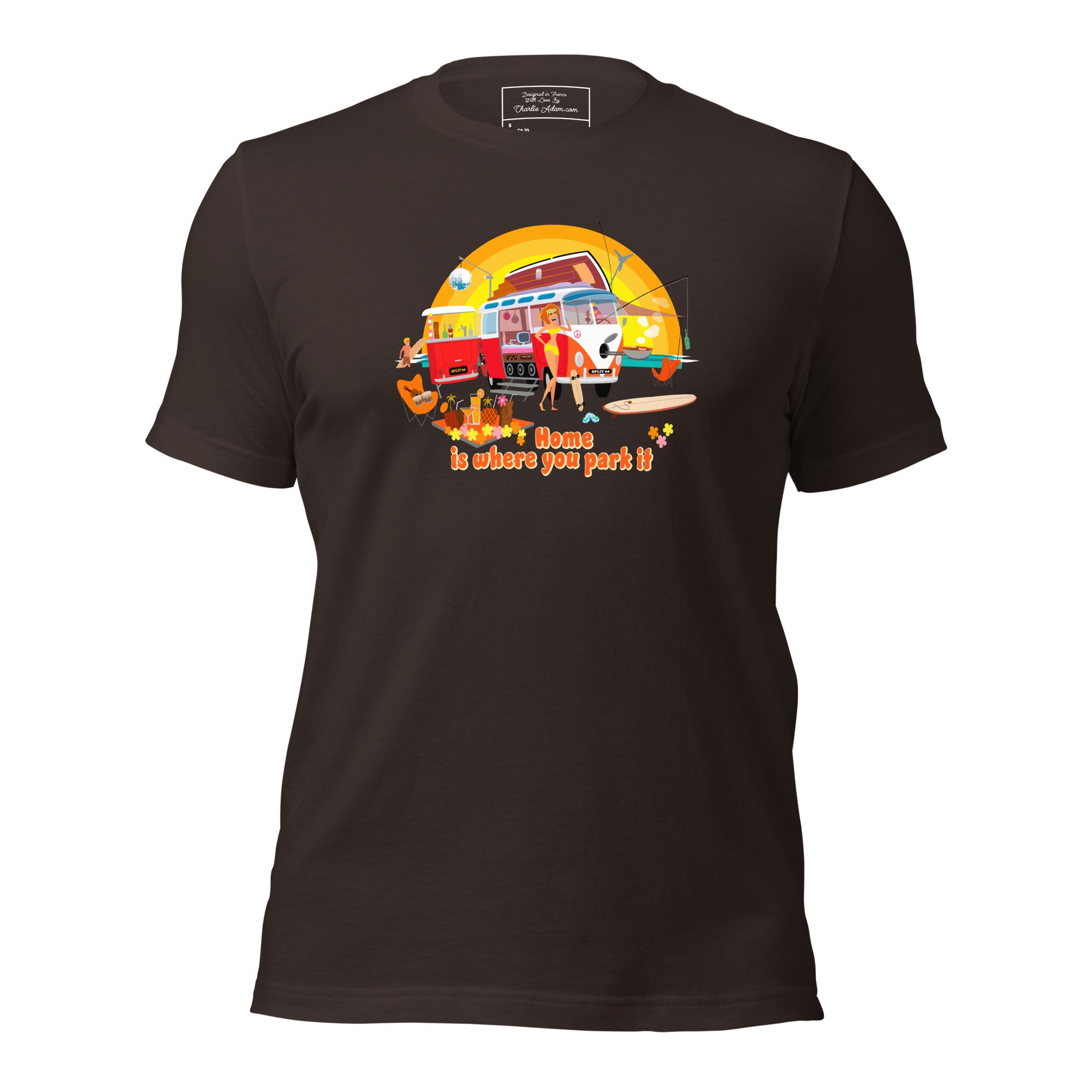 Unisex cotton t-shirt Ultra Combi on dark colors