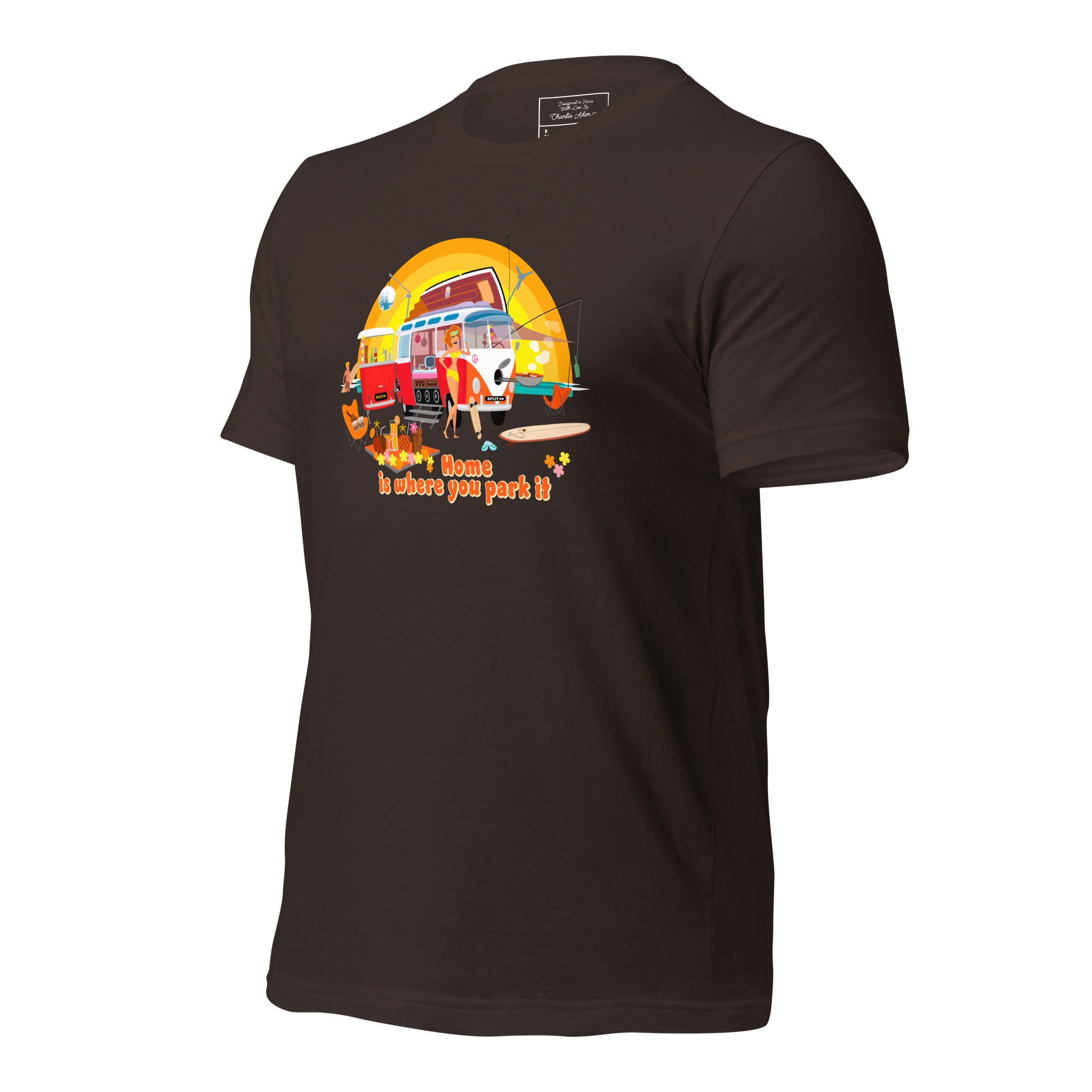 Unisex cotton t-shirt Ultra Combi on dark colors