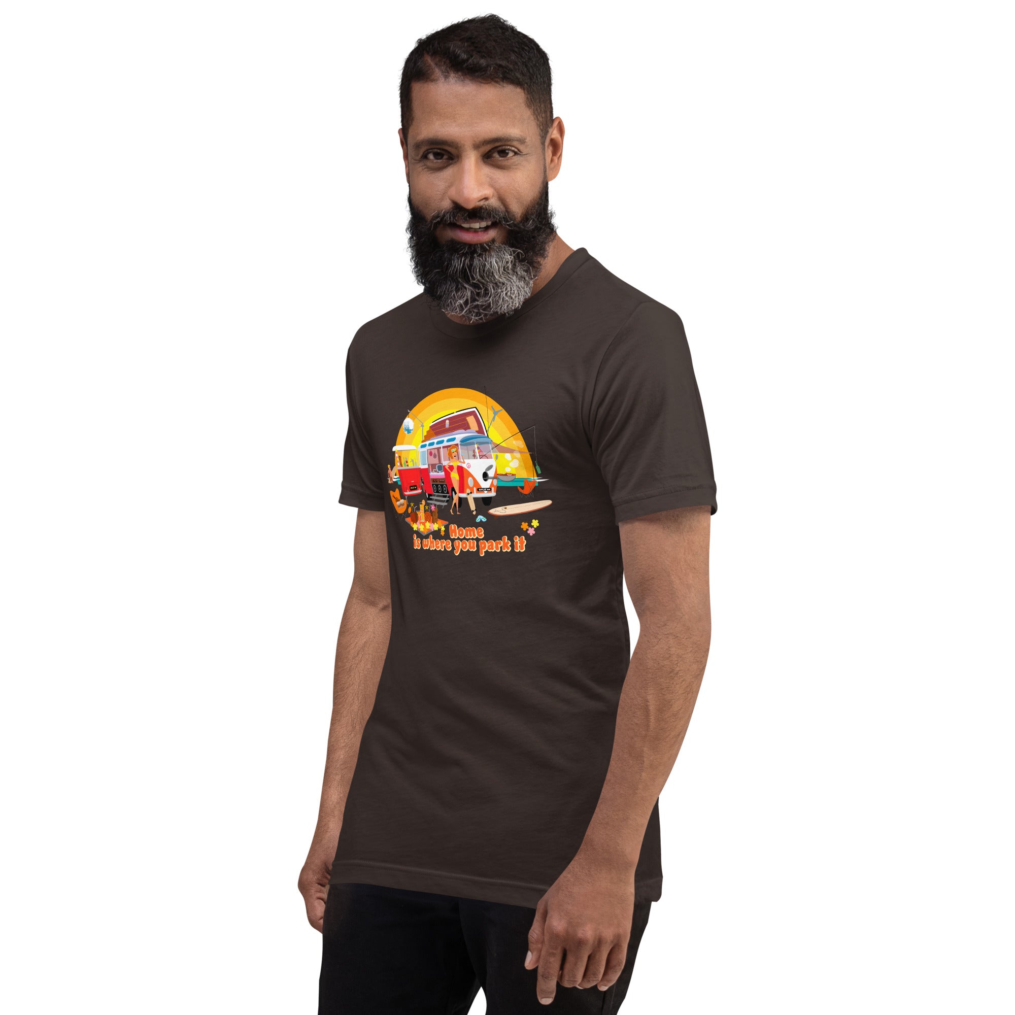 Unisex cotton t-shirt Ultra Combi on dark colors