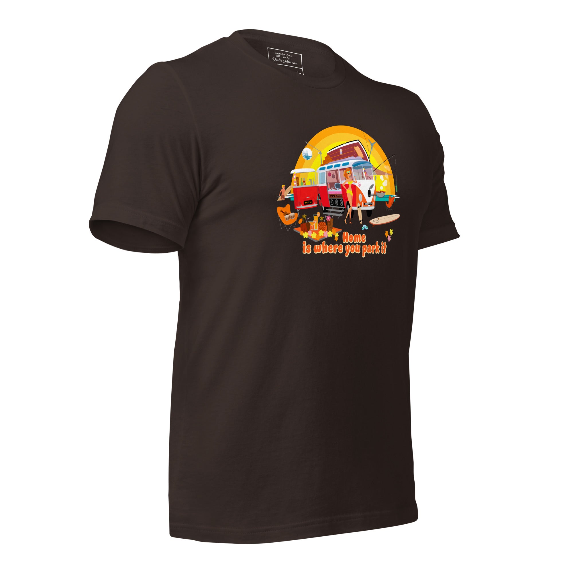 Unisex cotton t-shirt Ultra Combi on dark colors