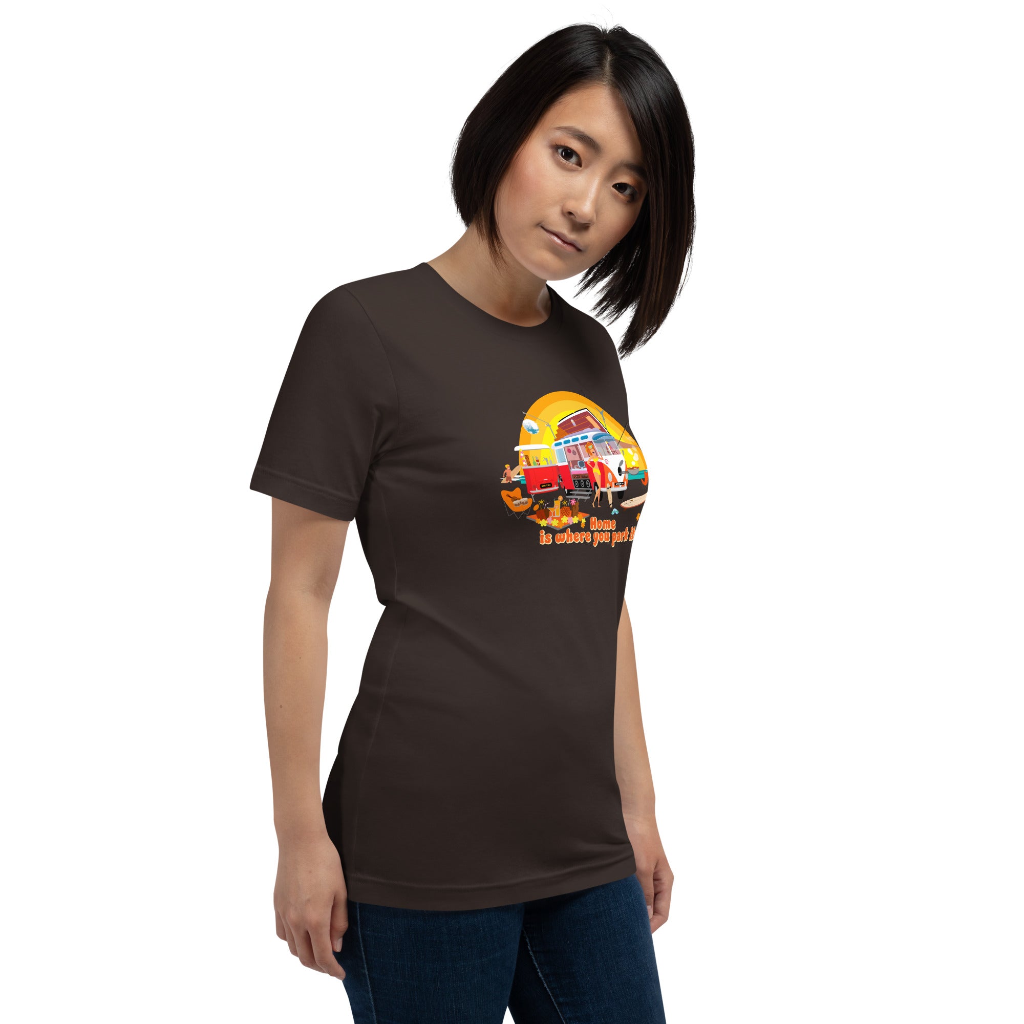 Unisex cotton t-shirt Ultra Combi on dark colors